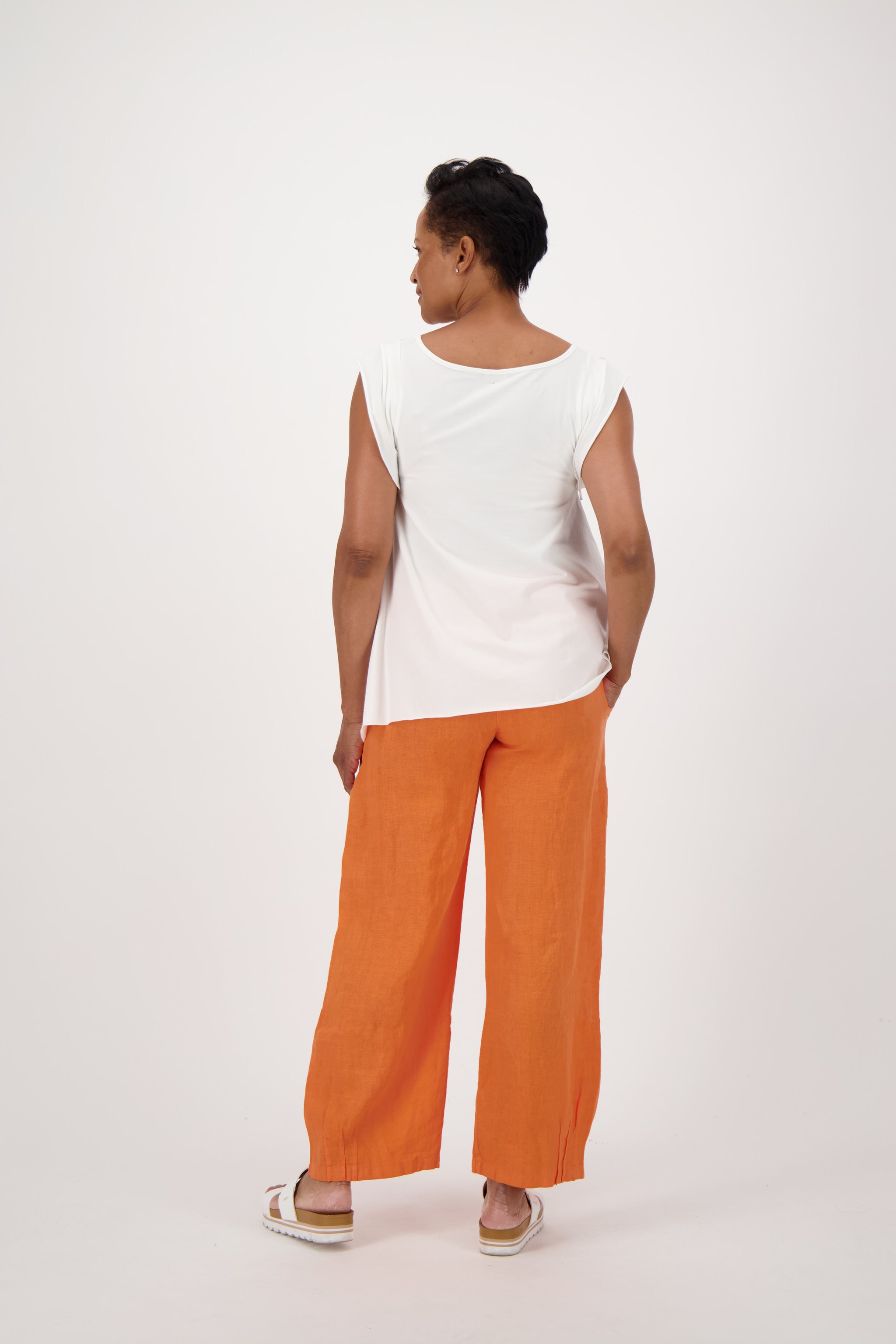 Ruffle Sleeve Summer Swing Top