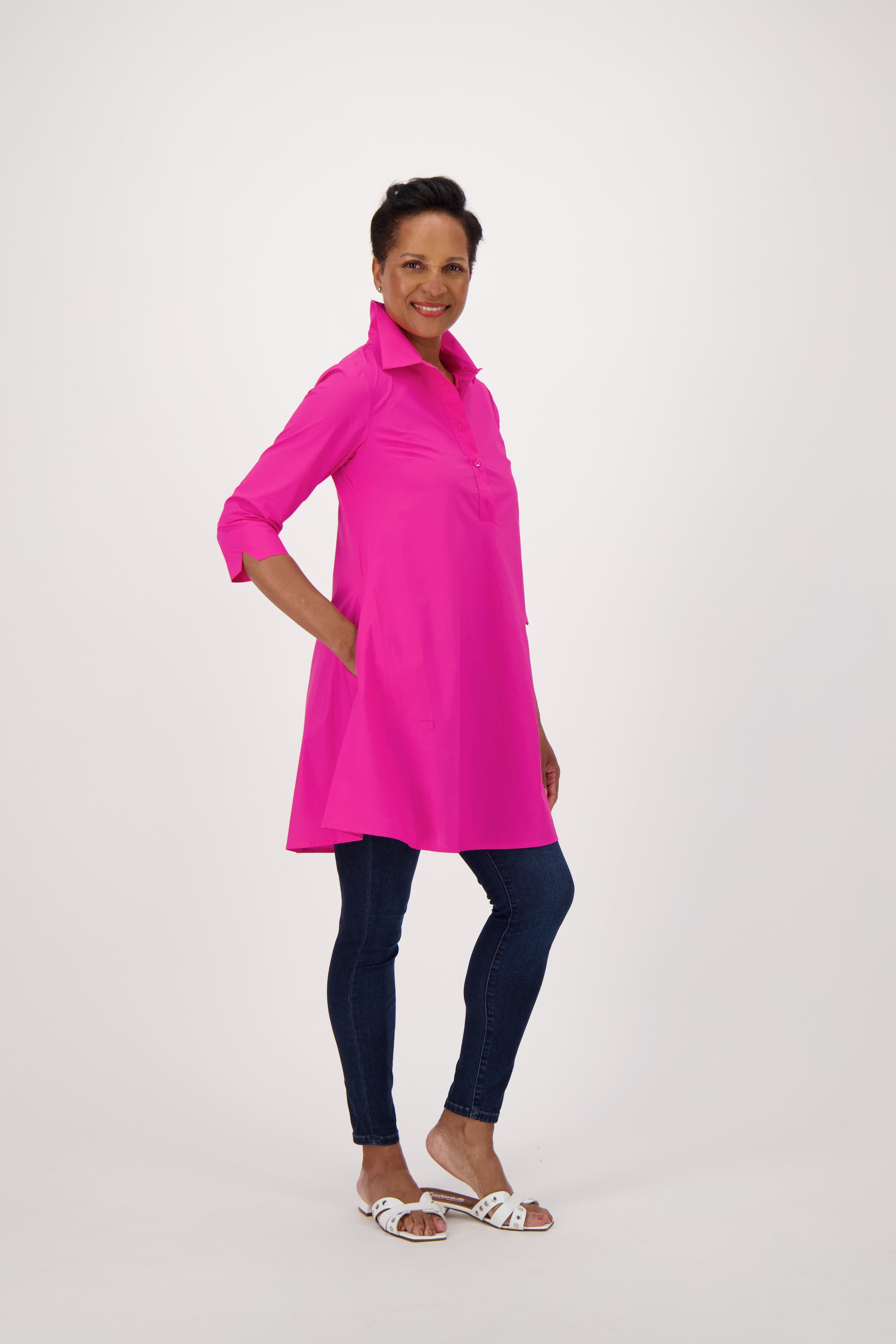 Collared Shift Dress