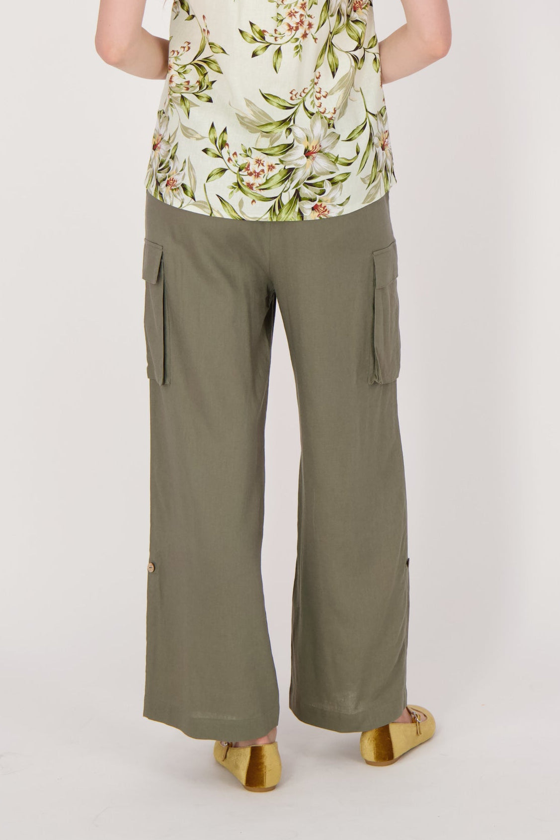 Wide Leg Cargo Pant