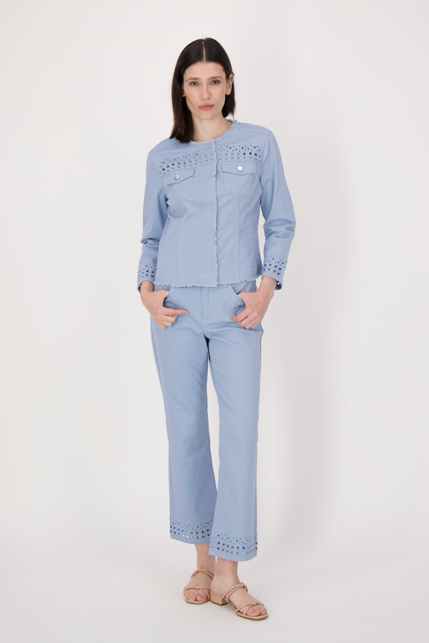 Eyelet Jacket