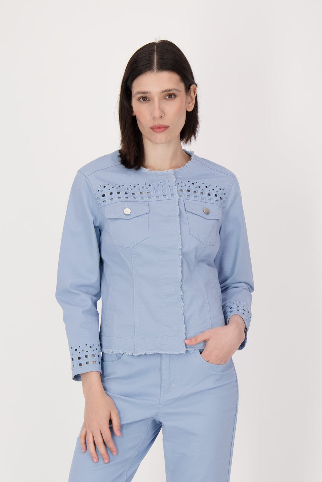 Eyelet Jacket