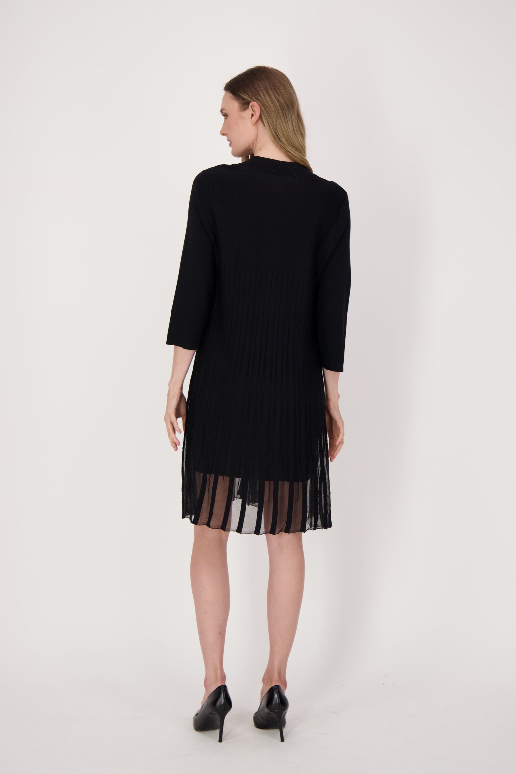 Lattice Stitched Layered Dress