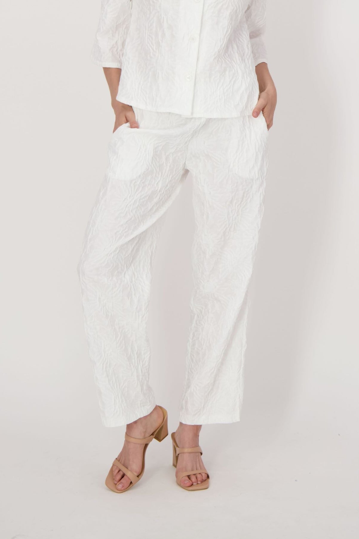 Embossed Pant