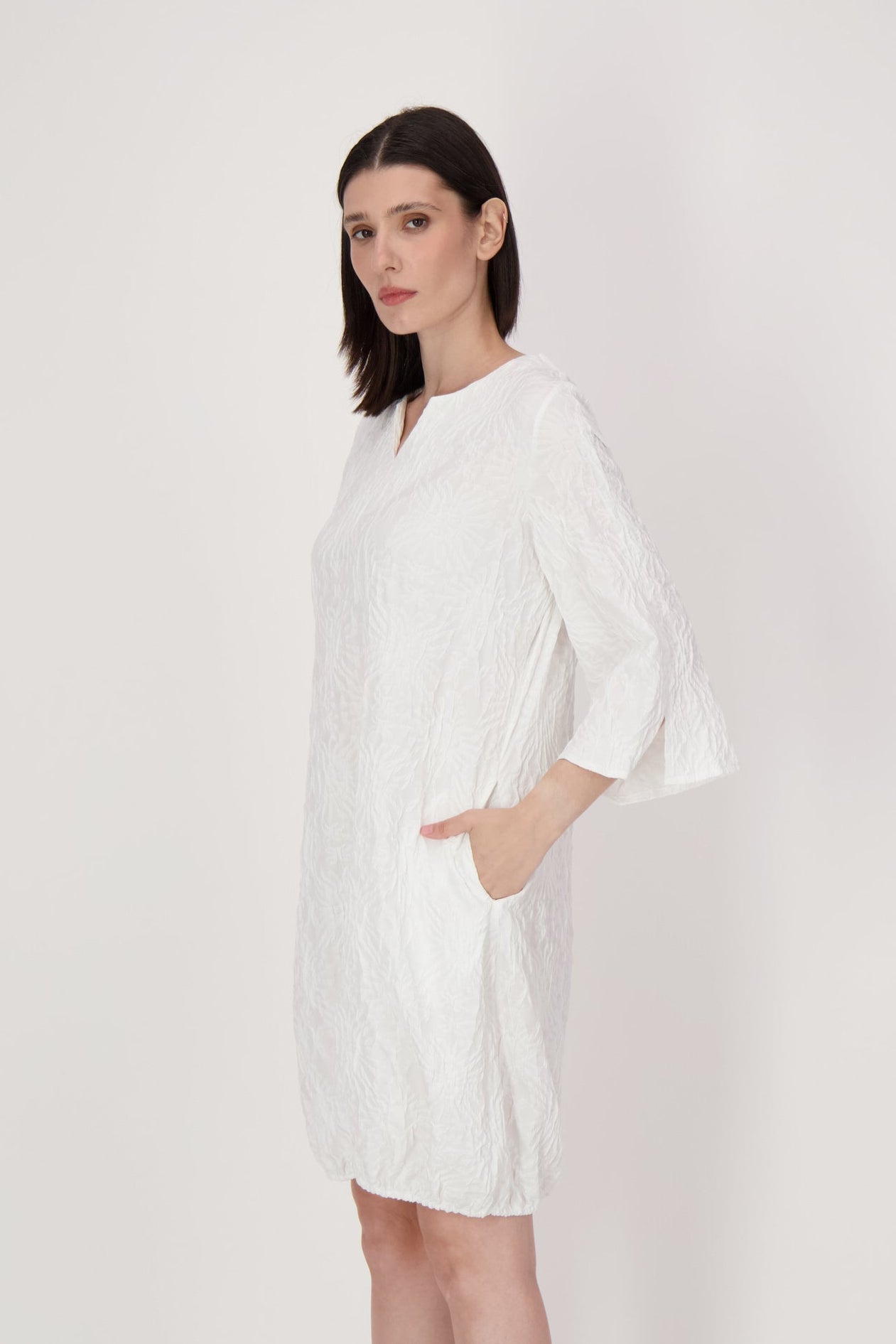 Embossed Dress