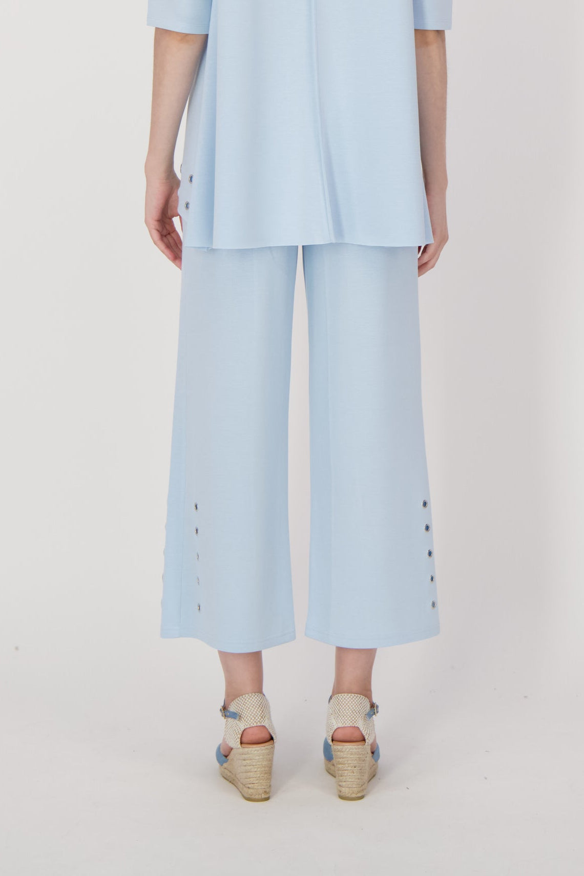 Pants With Grommet Details