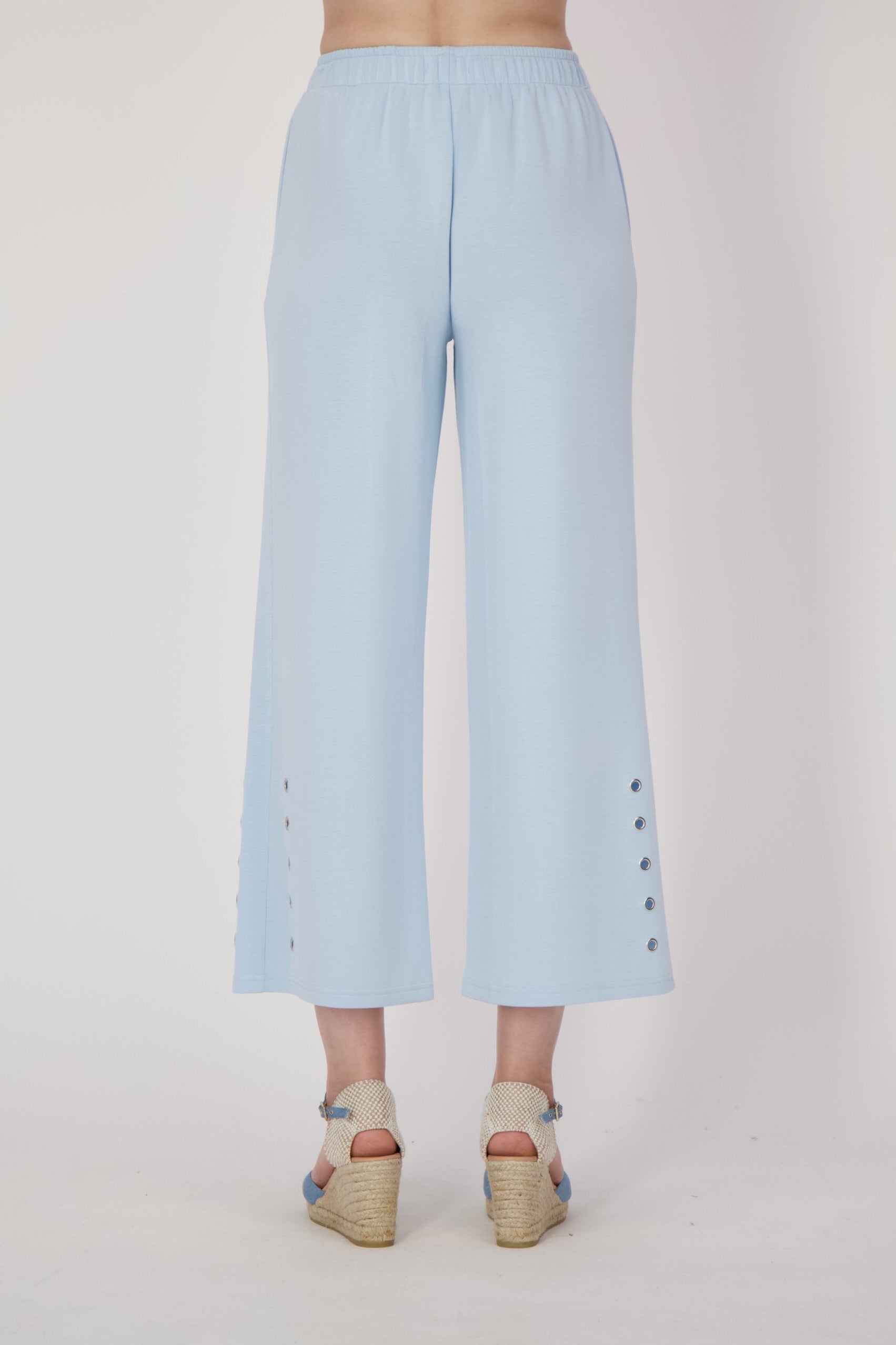 Pants With Grommet Details