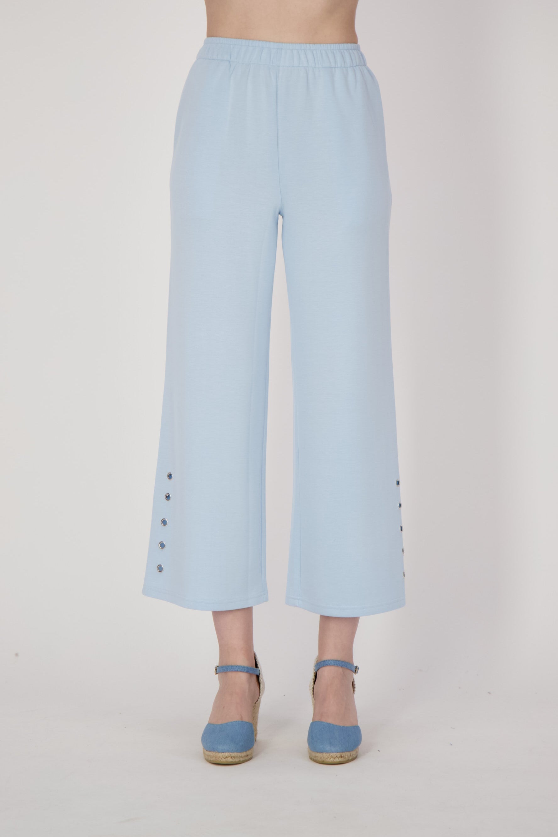 Pants With Grommet Details
