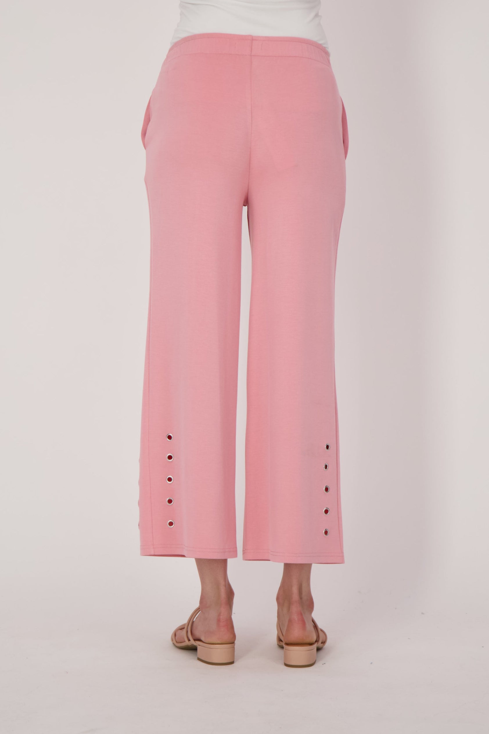 Pants With Grommet Details