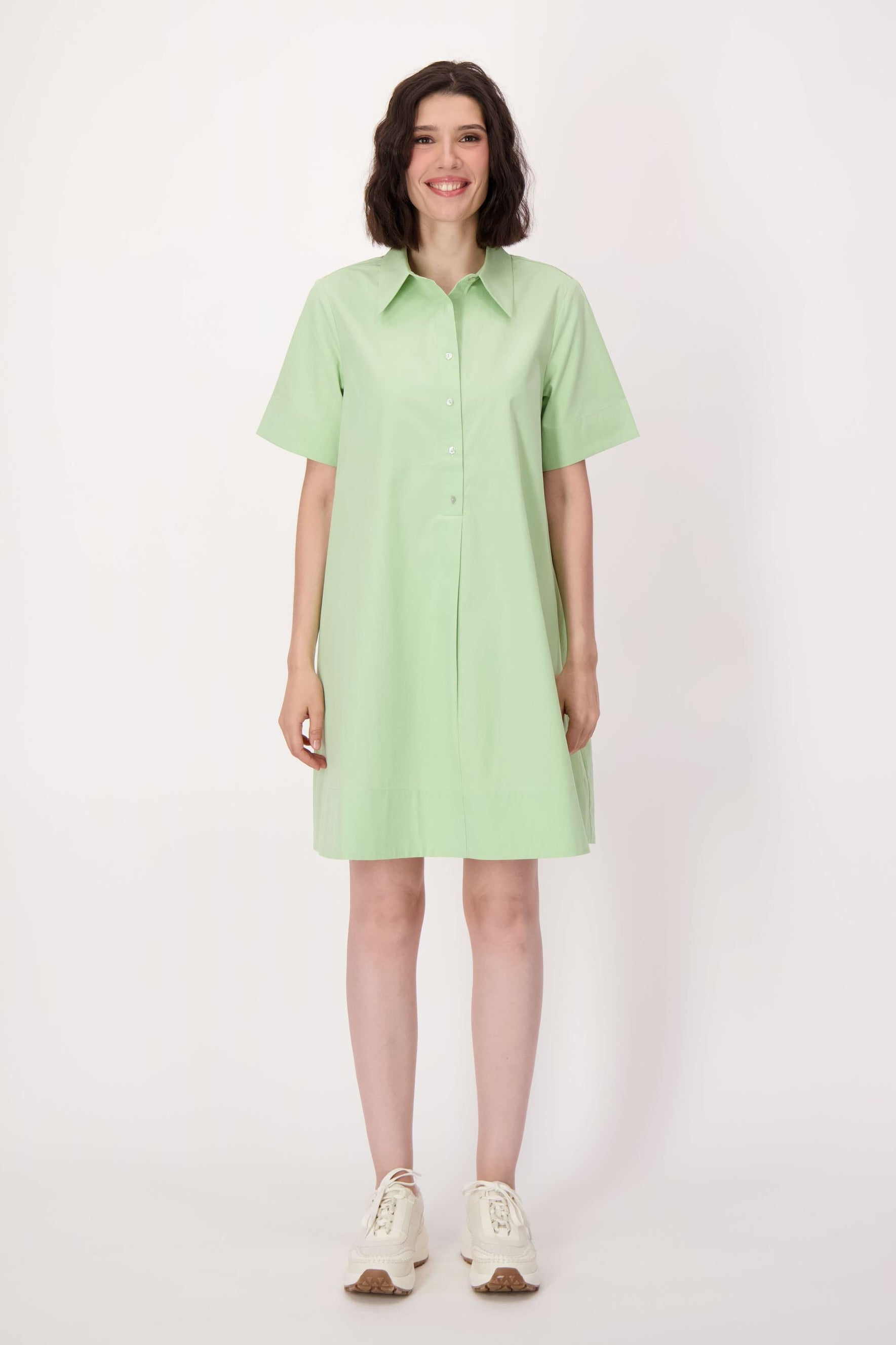 Cotton Swing Shirt Dress