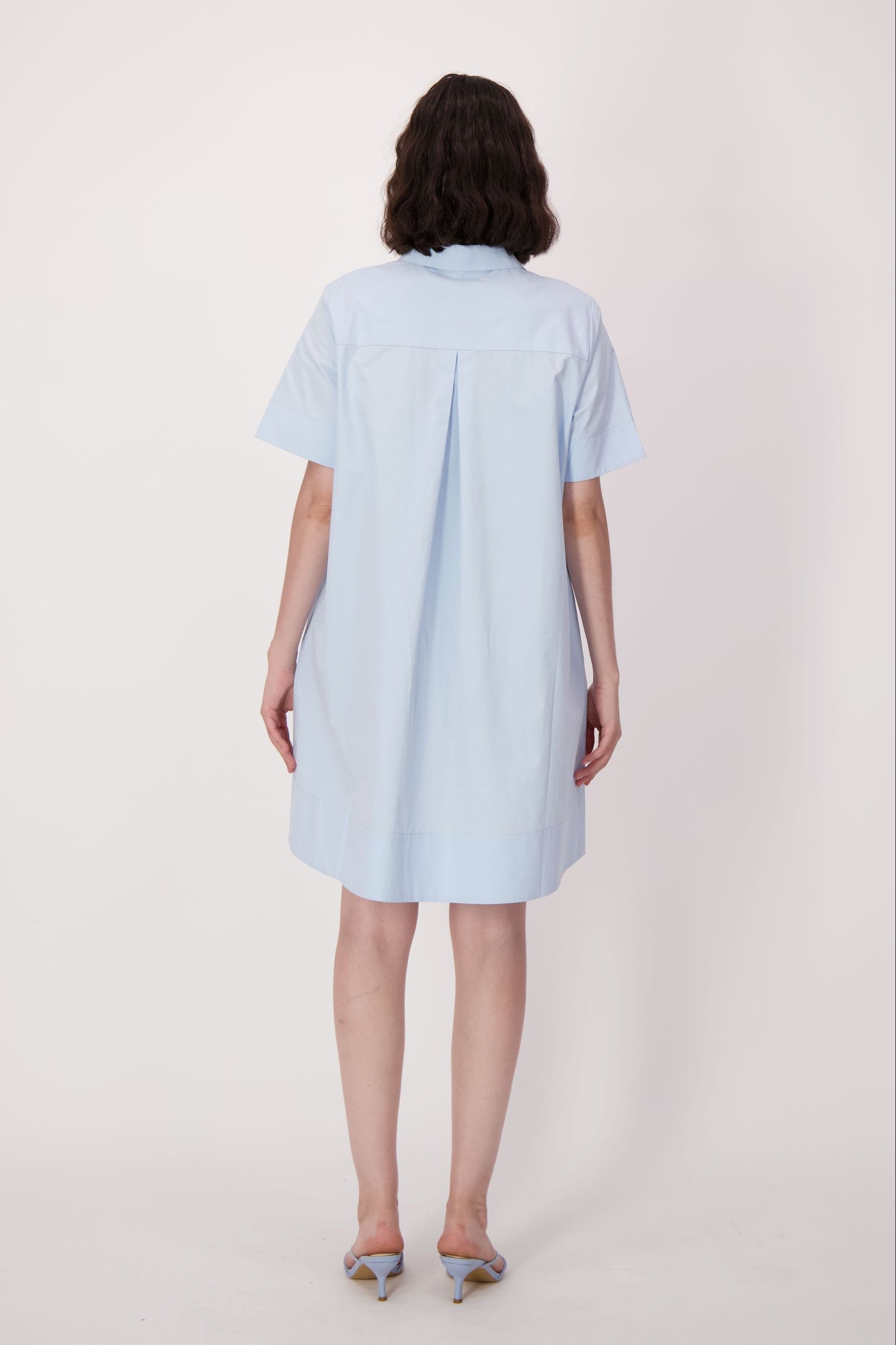 Cotton Swing Shirt Dress
