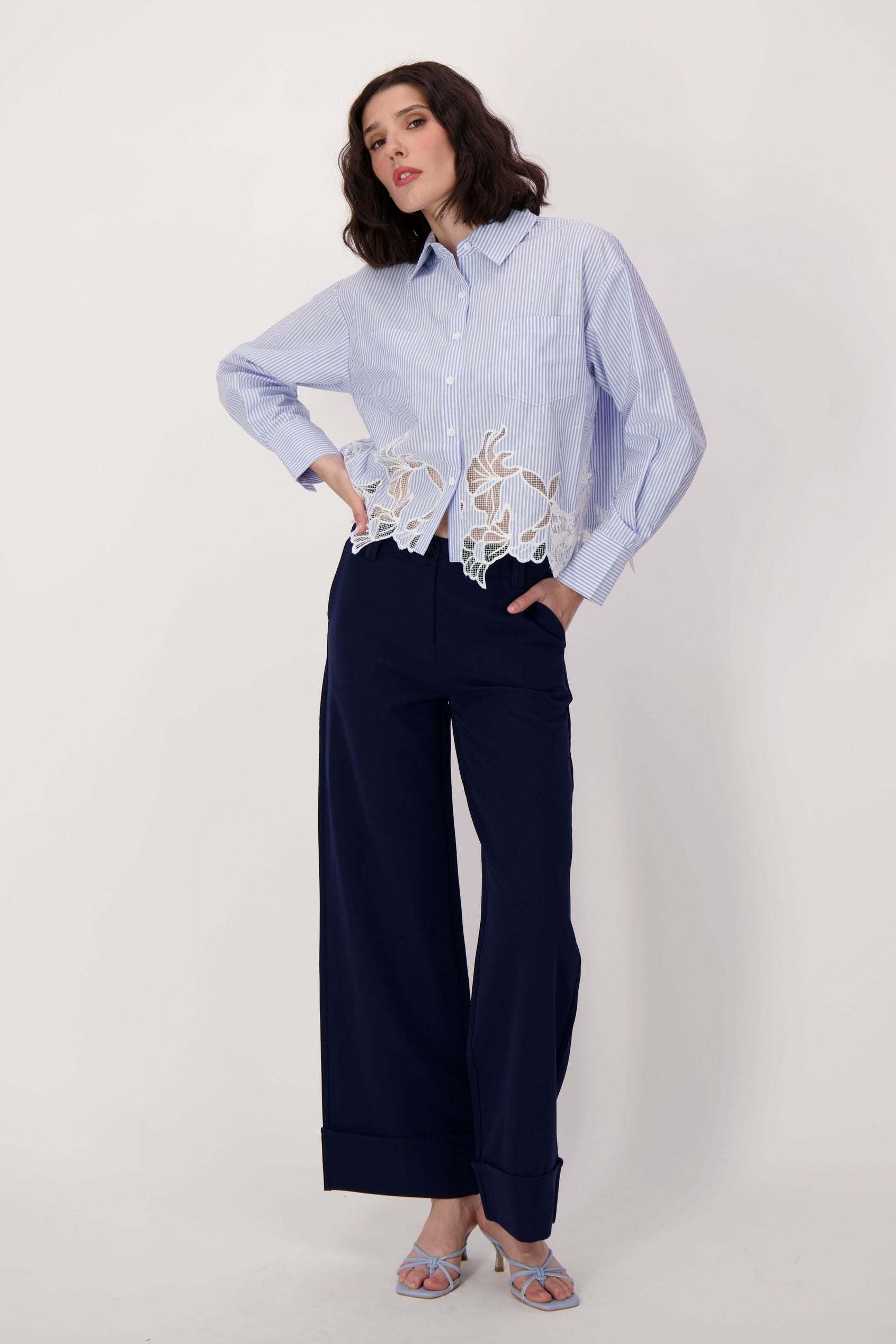 Wide Cuff Basic Essential Pant