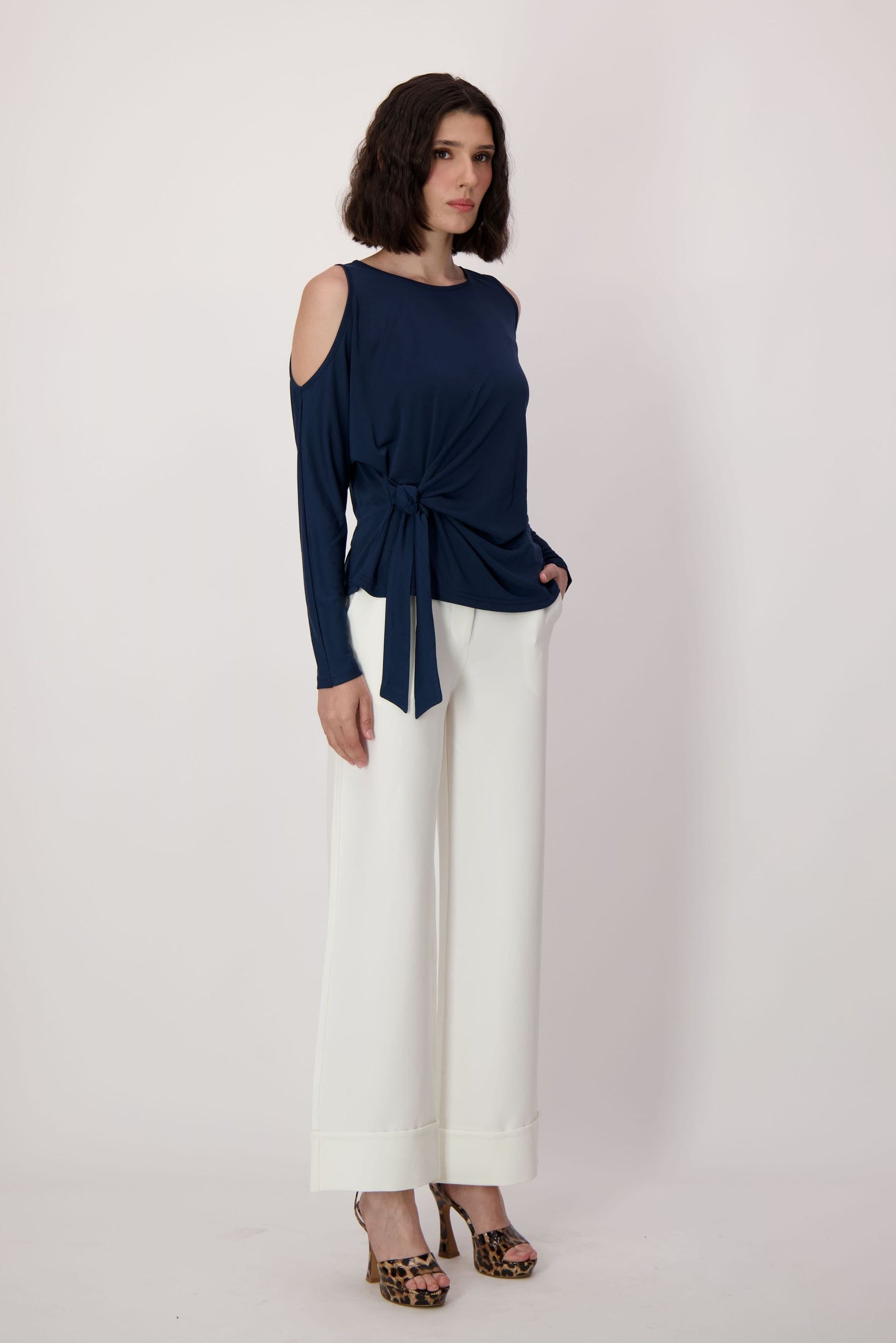 Peek-A-Boo Shoulder Top