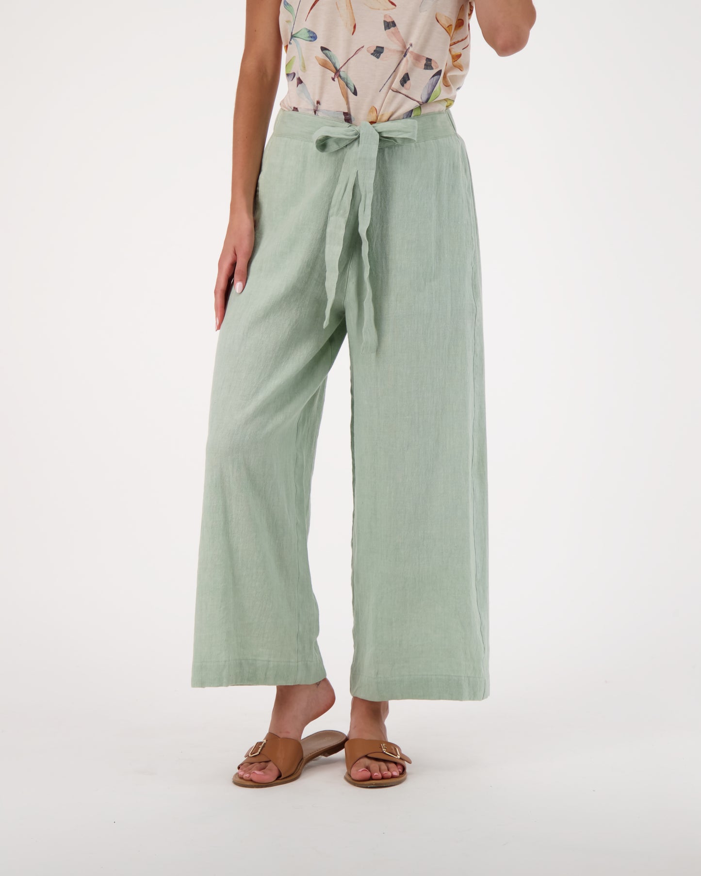 Linen Tie Pants