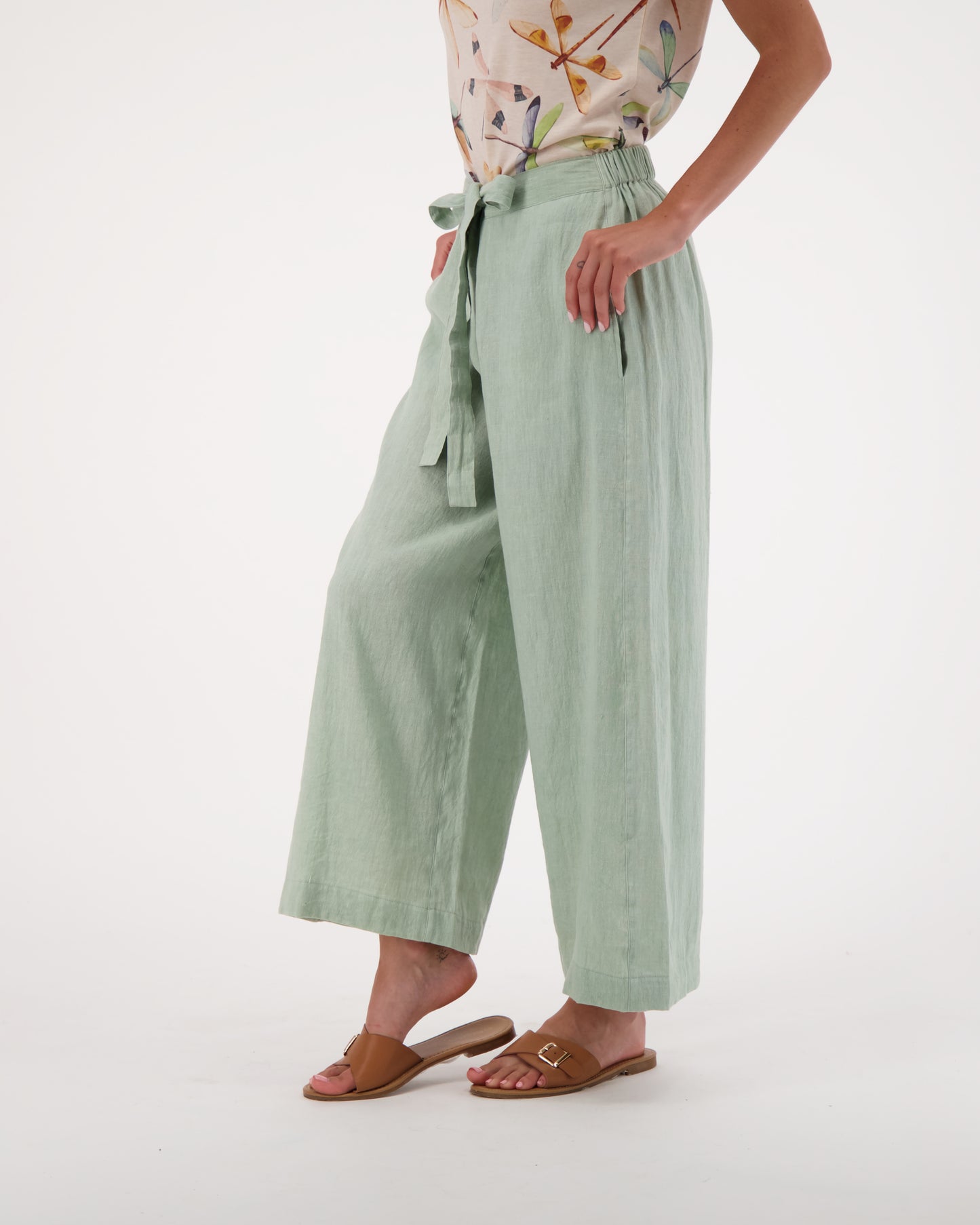 Linen Tie Pants