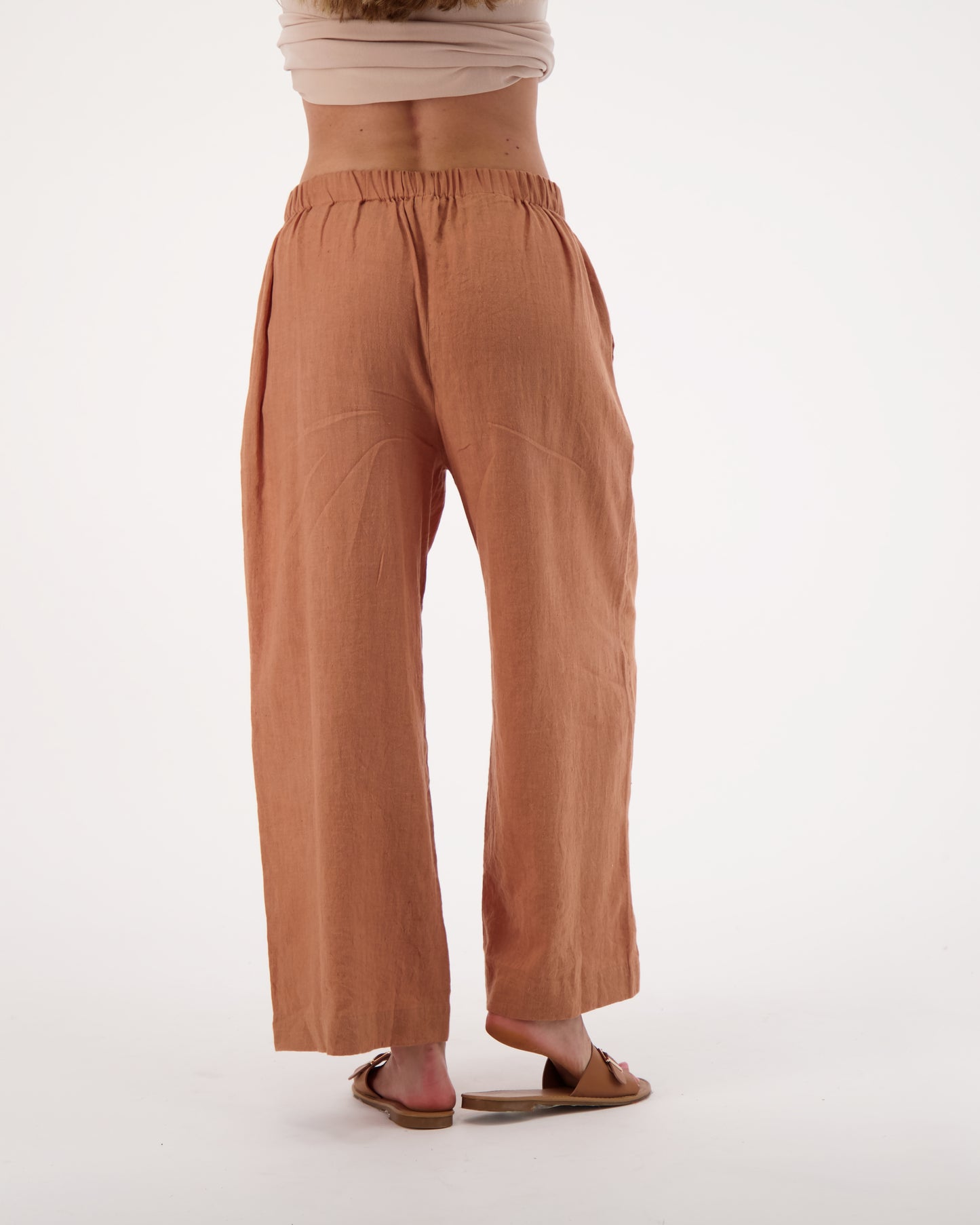 Linen Tie Pants