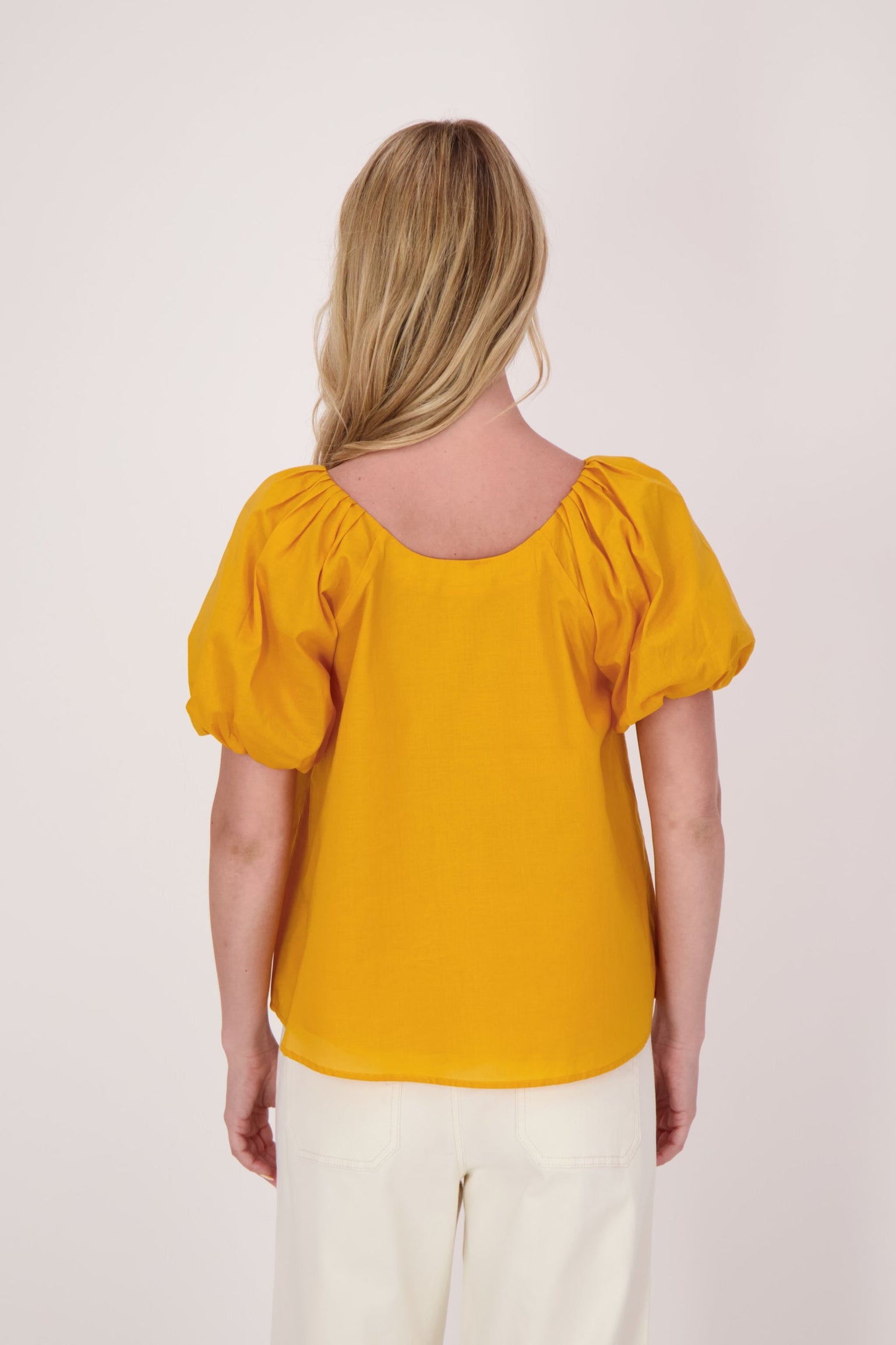 Short Puff Sleeve Top