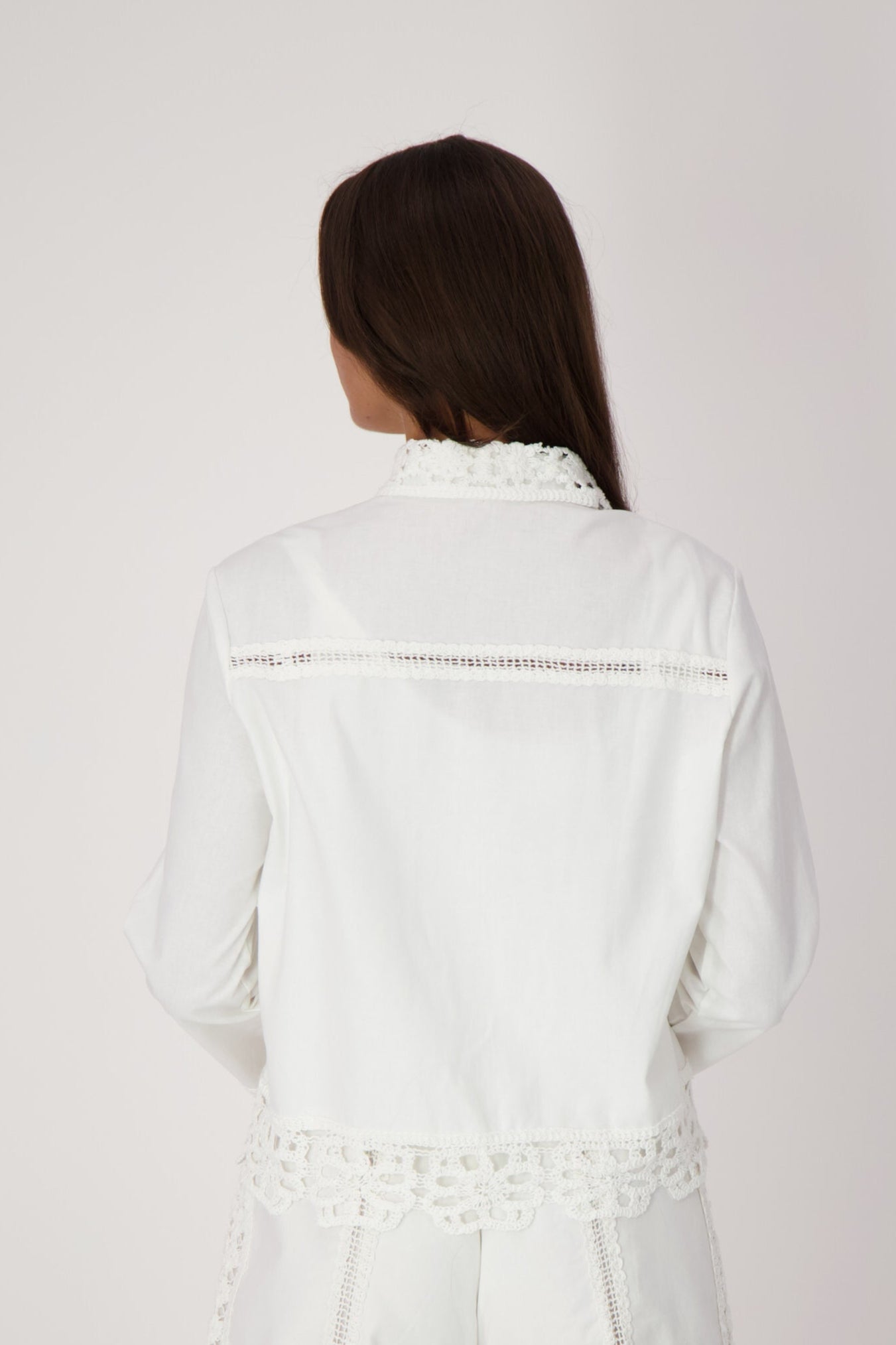 Shirt Jacket With Embroidered Details