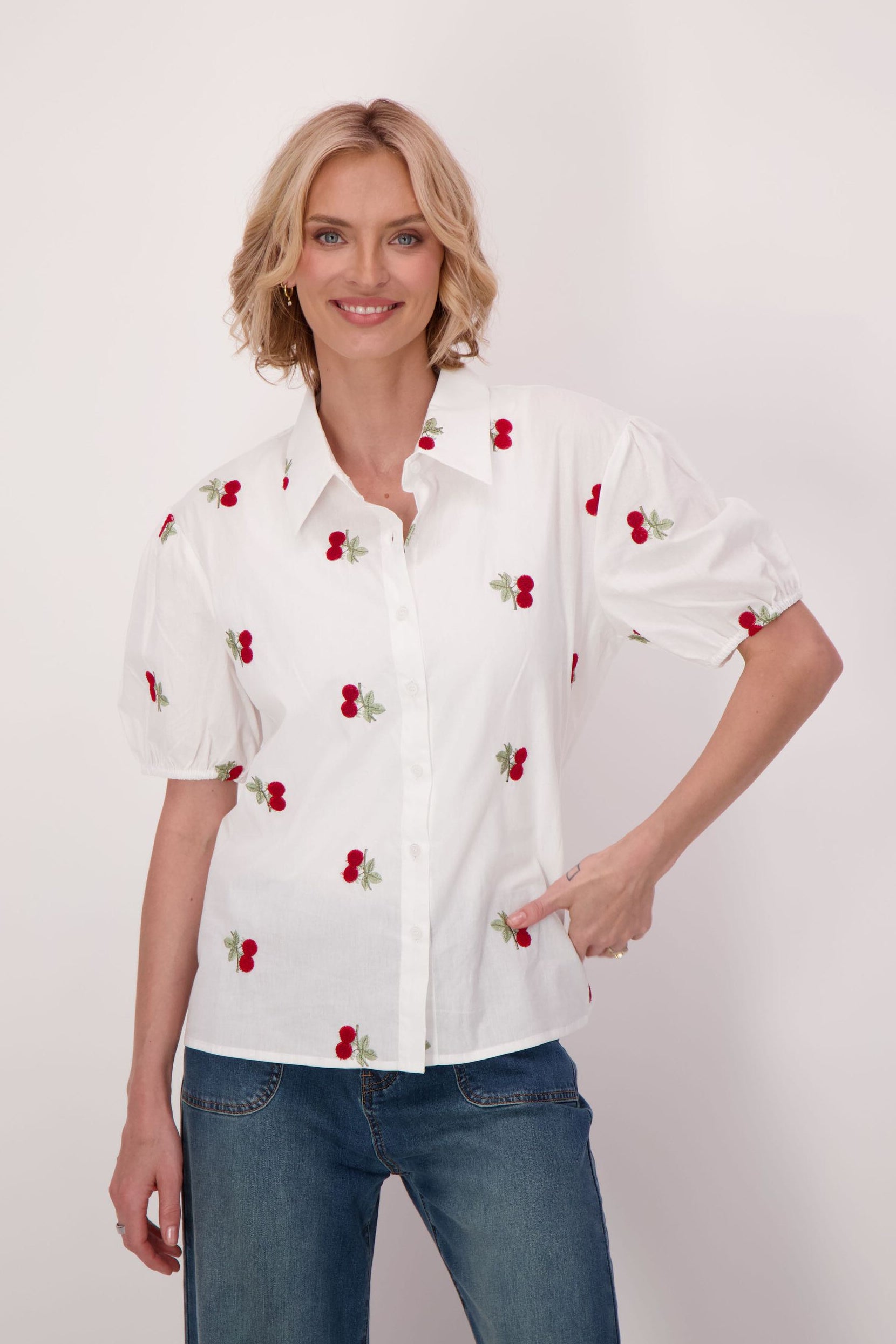 Cherry Cotton Shirt
