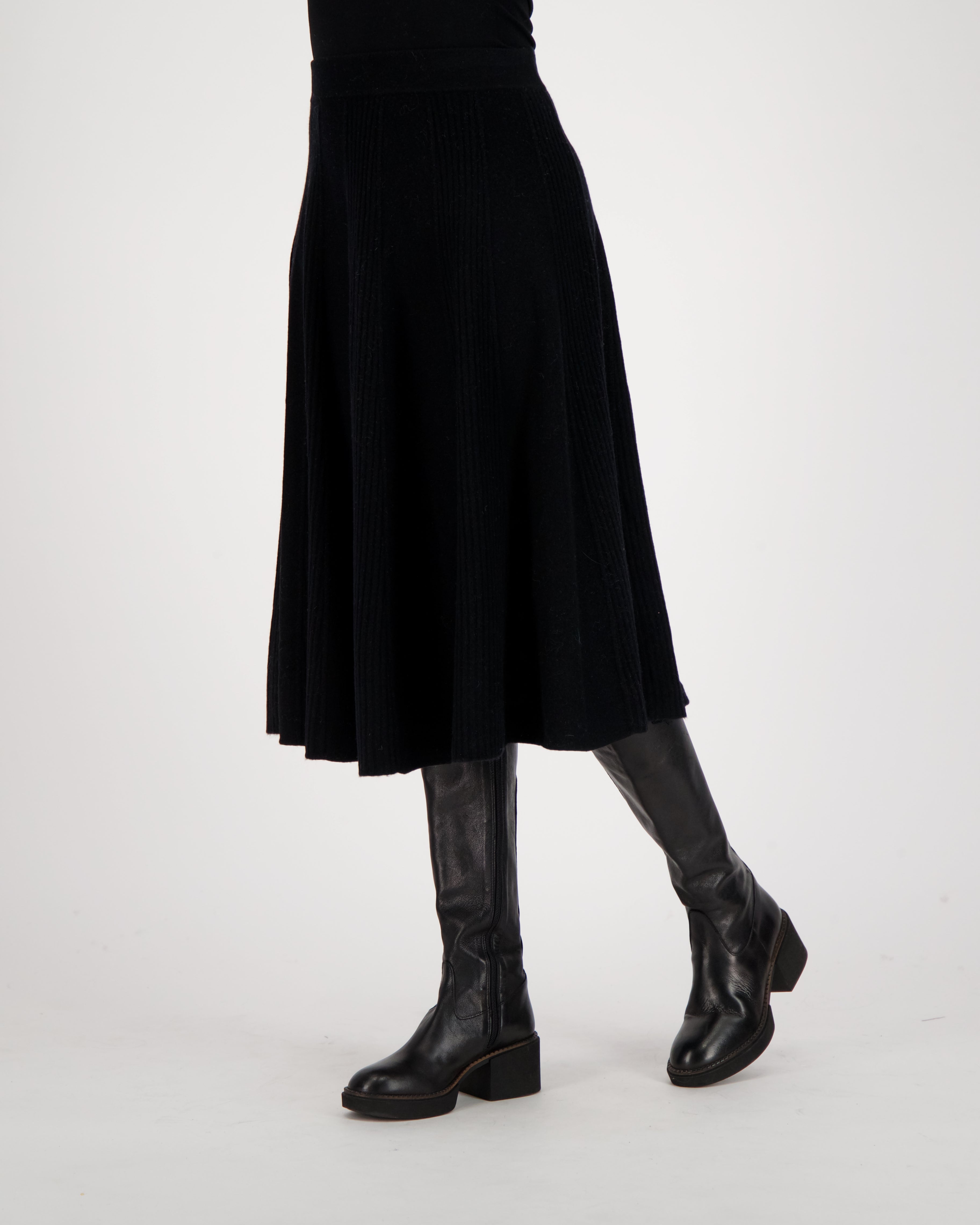 Suede Skirt