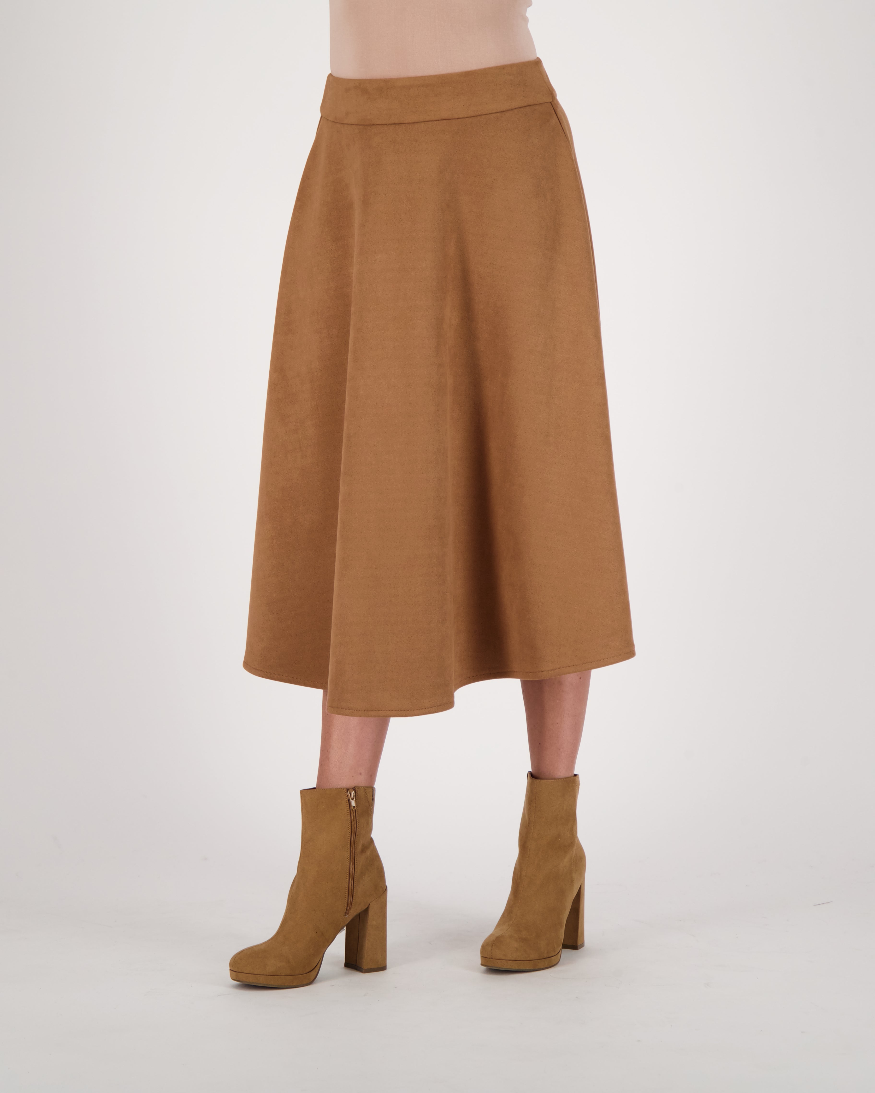 Suede Skirt