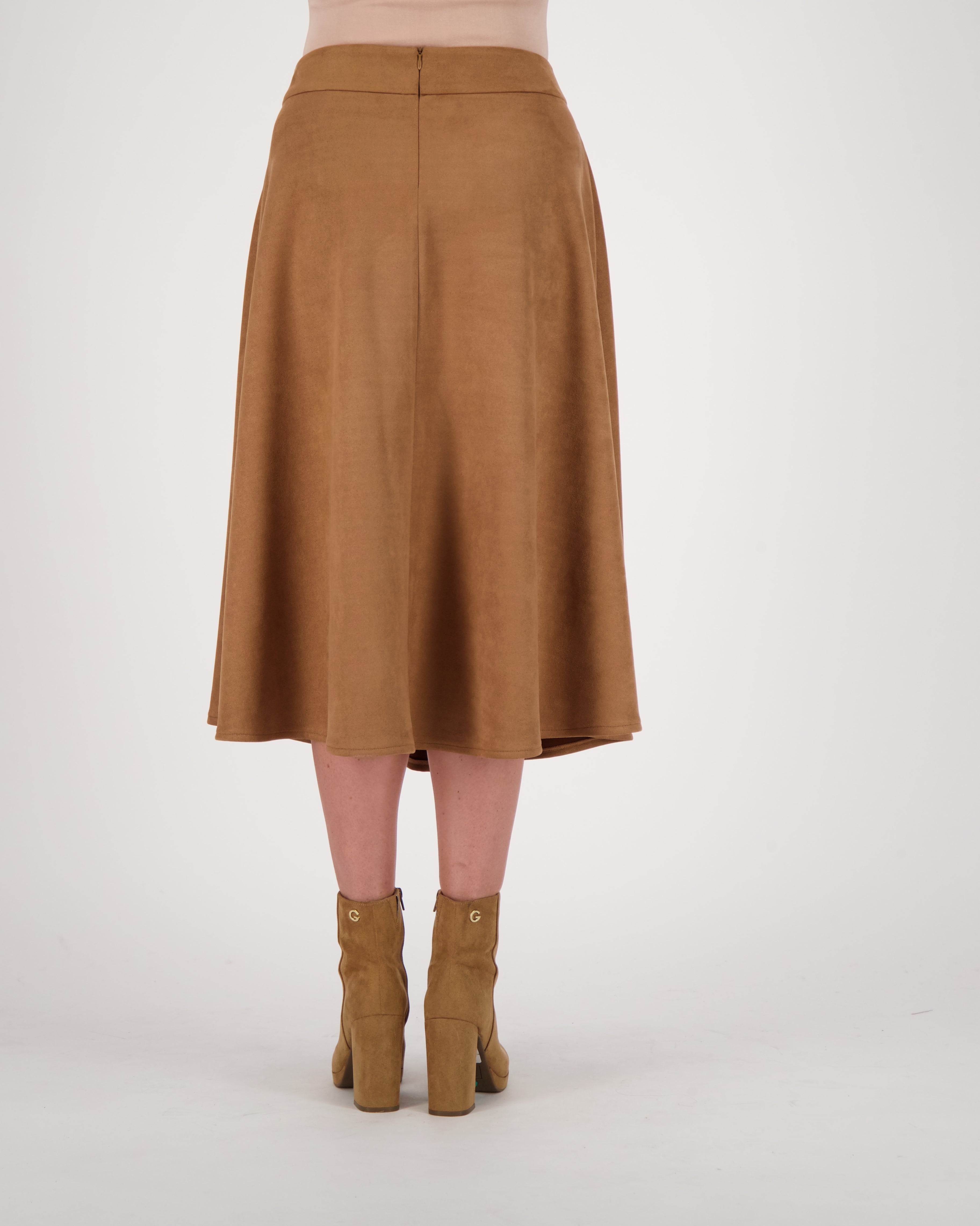 Suede Skirt
