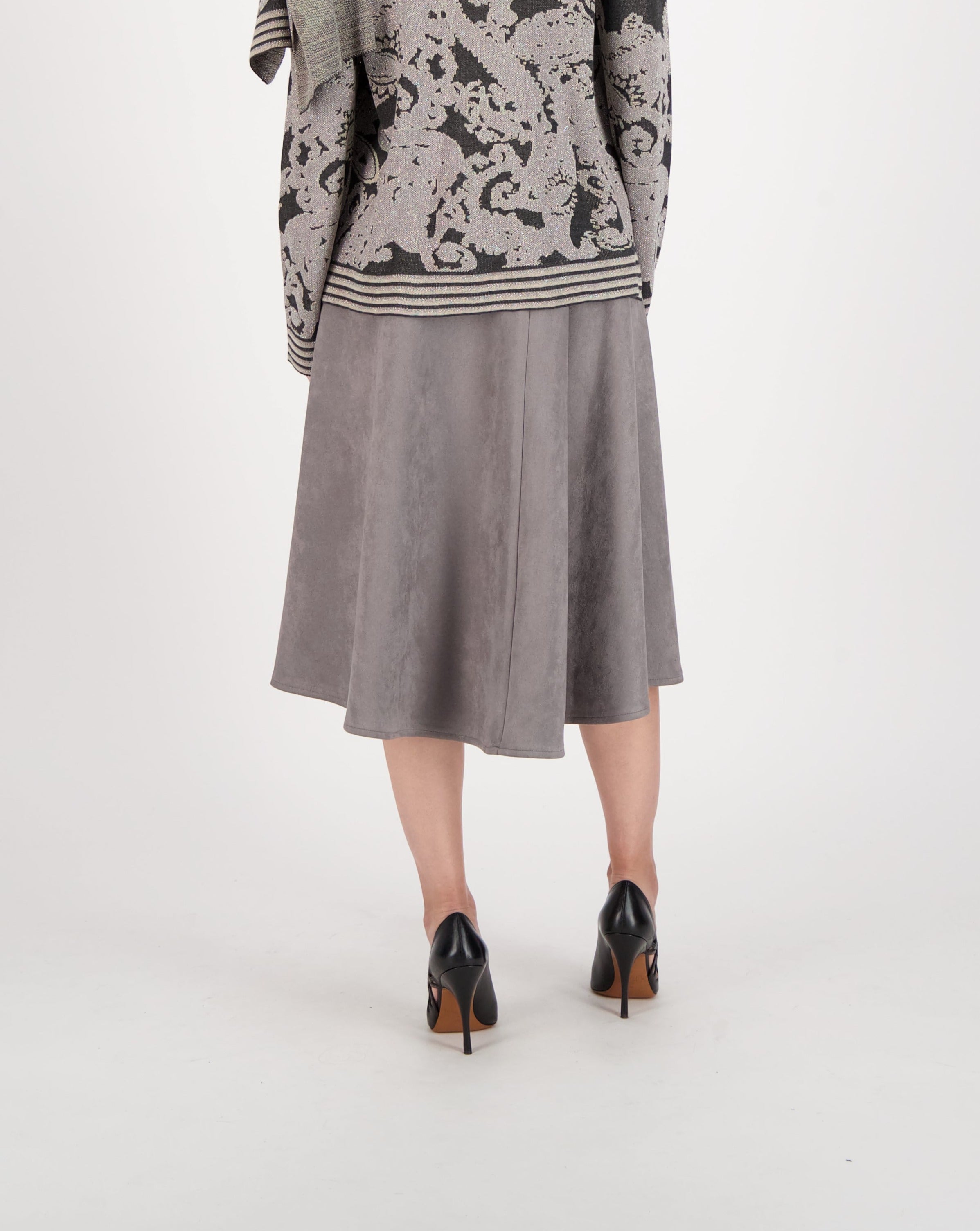 Suede Skirt
