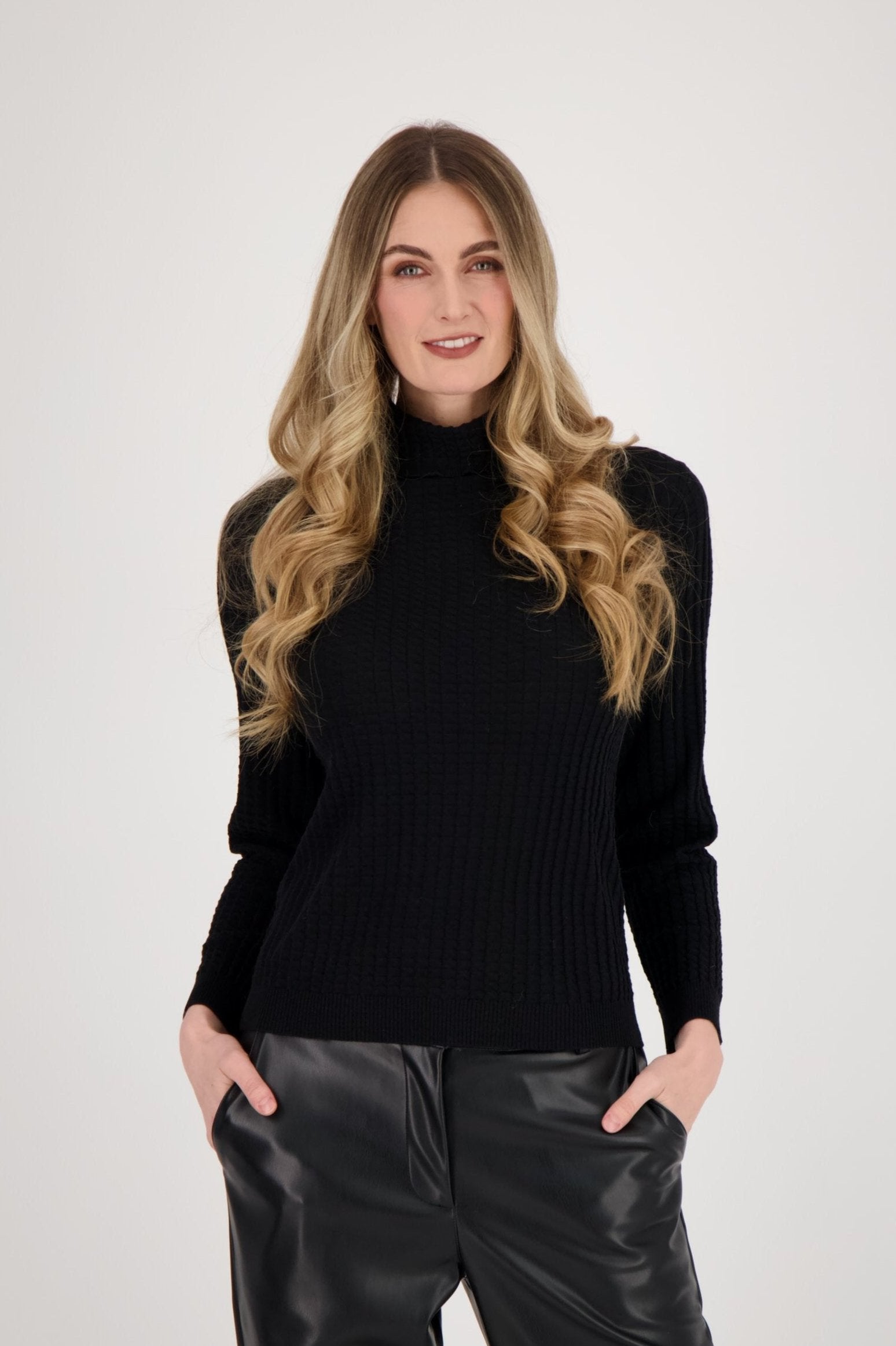 Waffle Sweater
