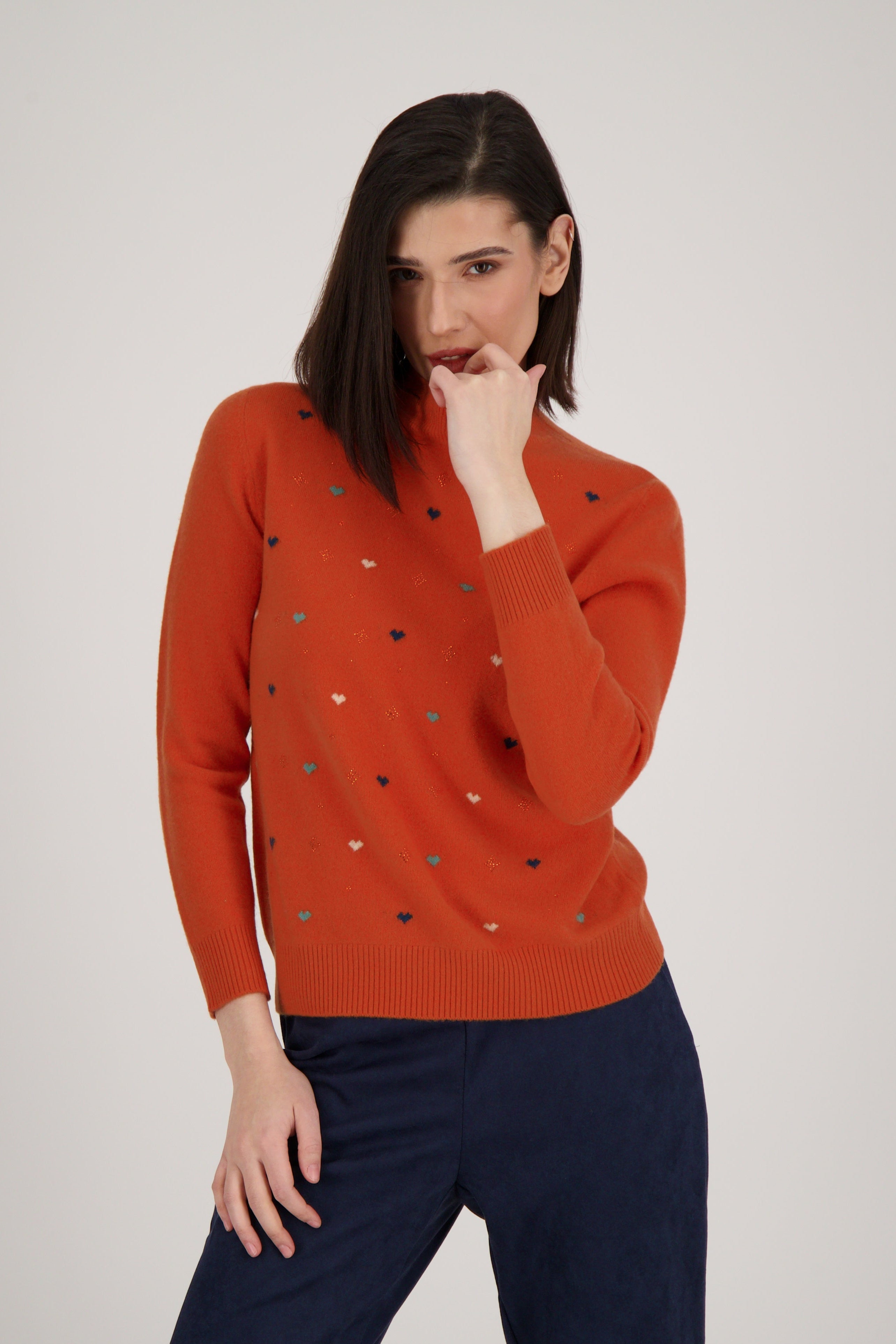 Crystal Hearts Sweater