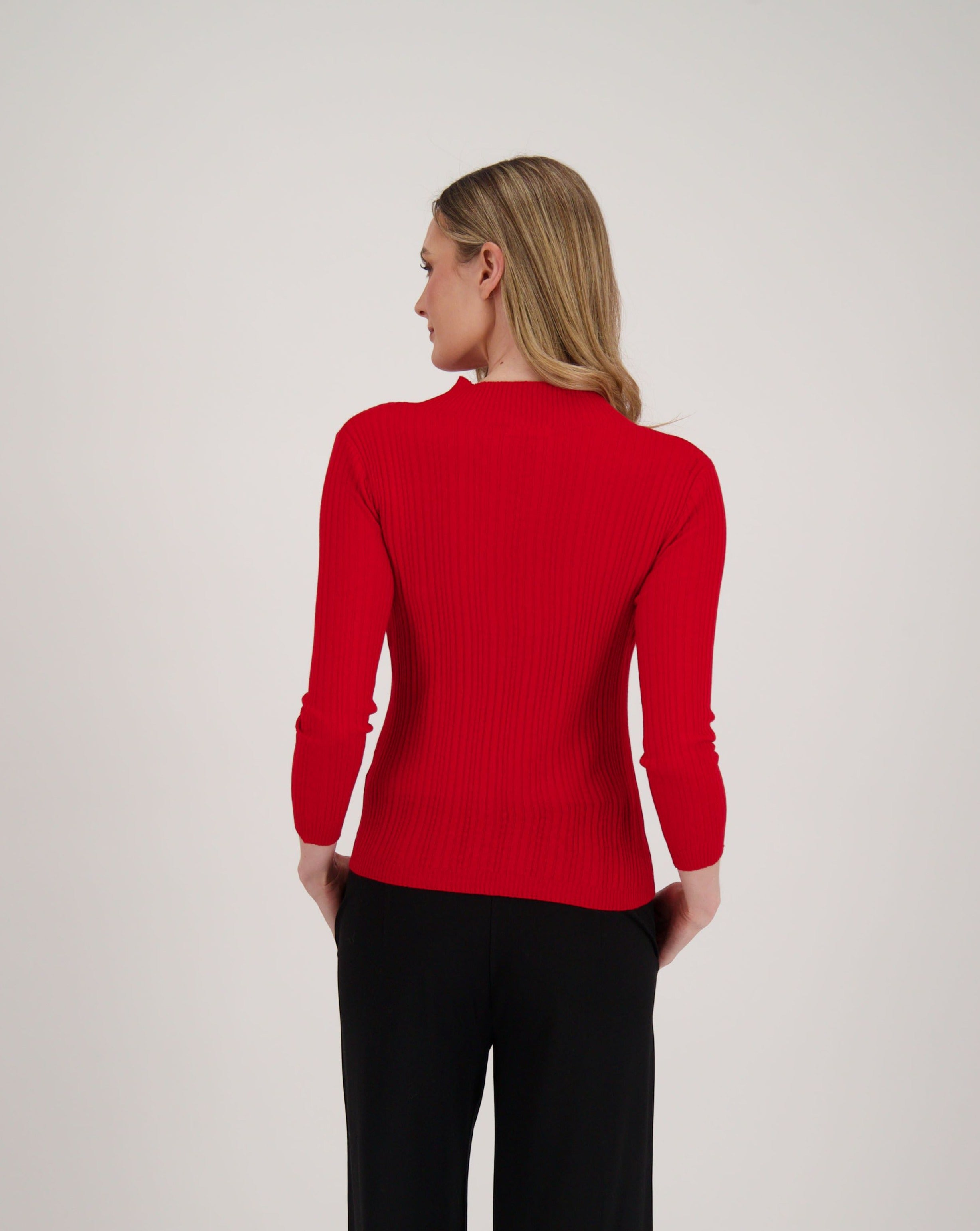 Mock Rib Sweater