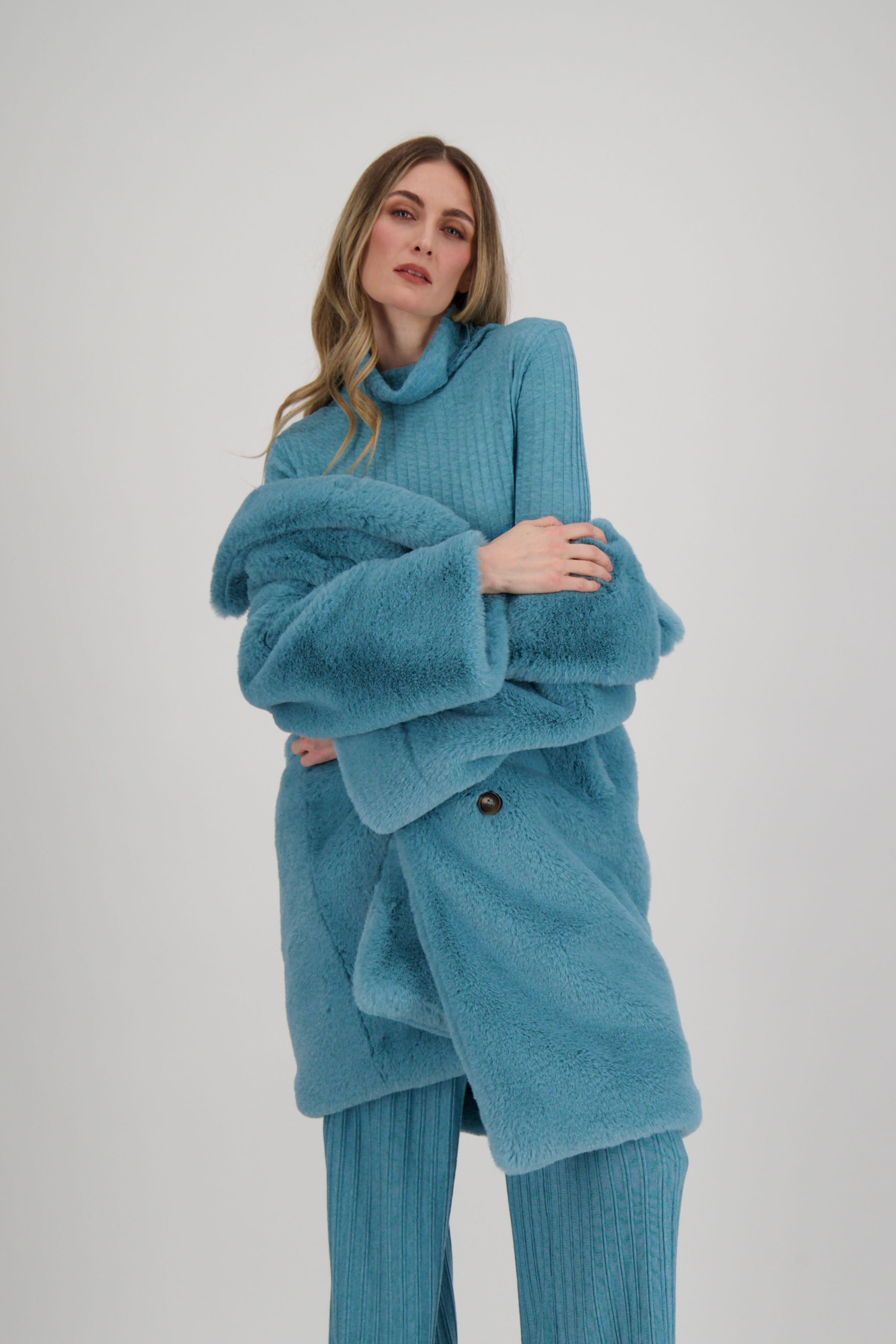 Oversized Faux Fur Coat