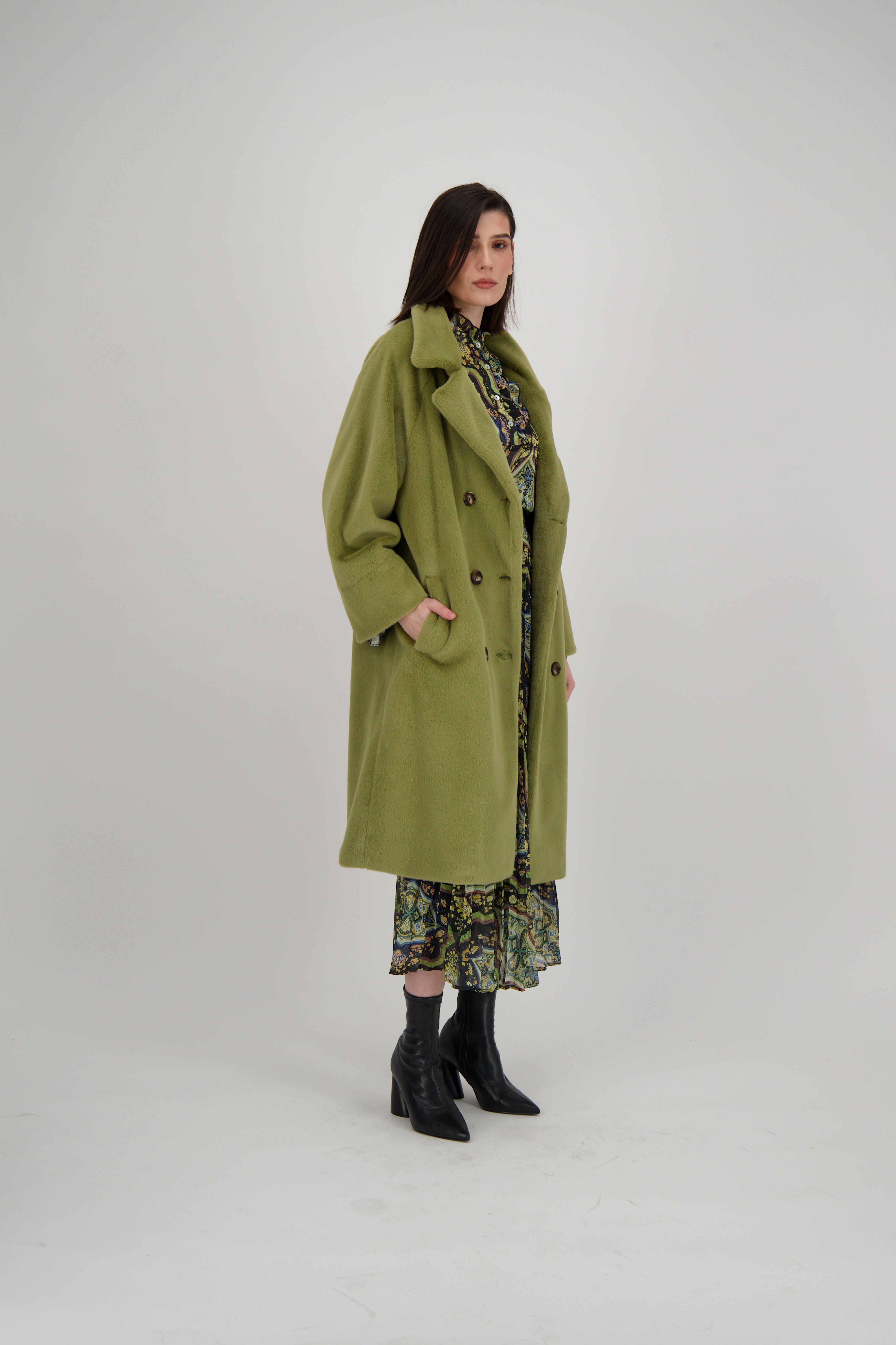 Oversized Faux Fur Coat