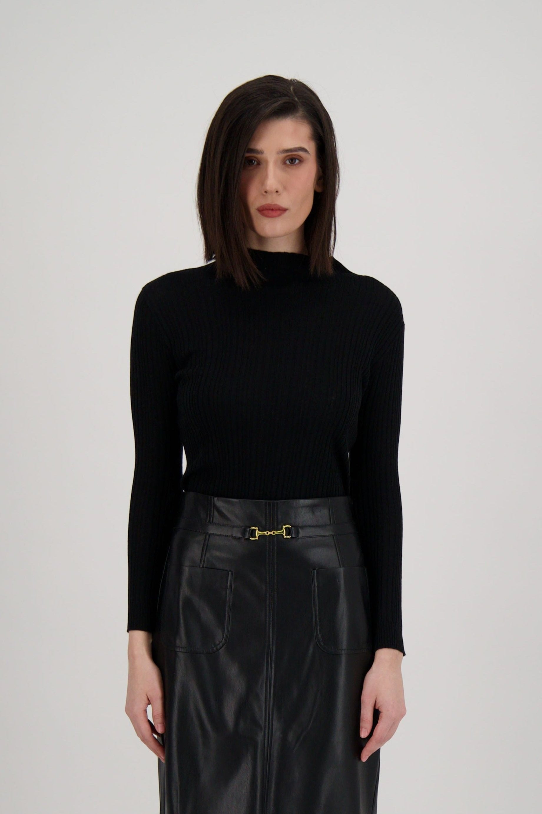 Mock Rib Sweater