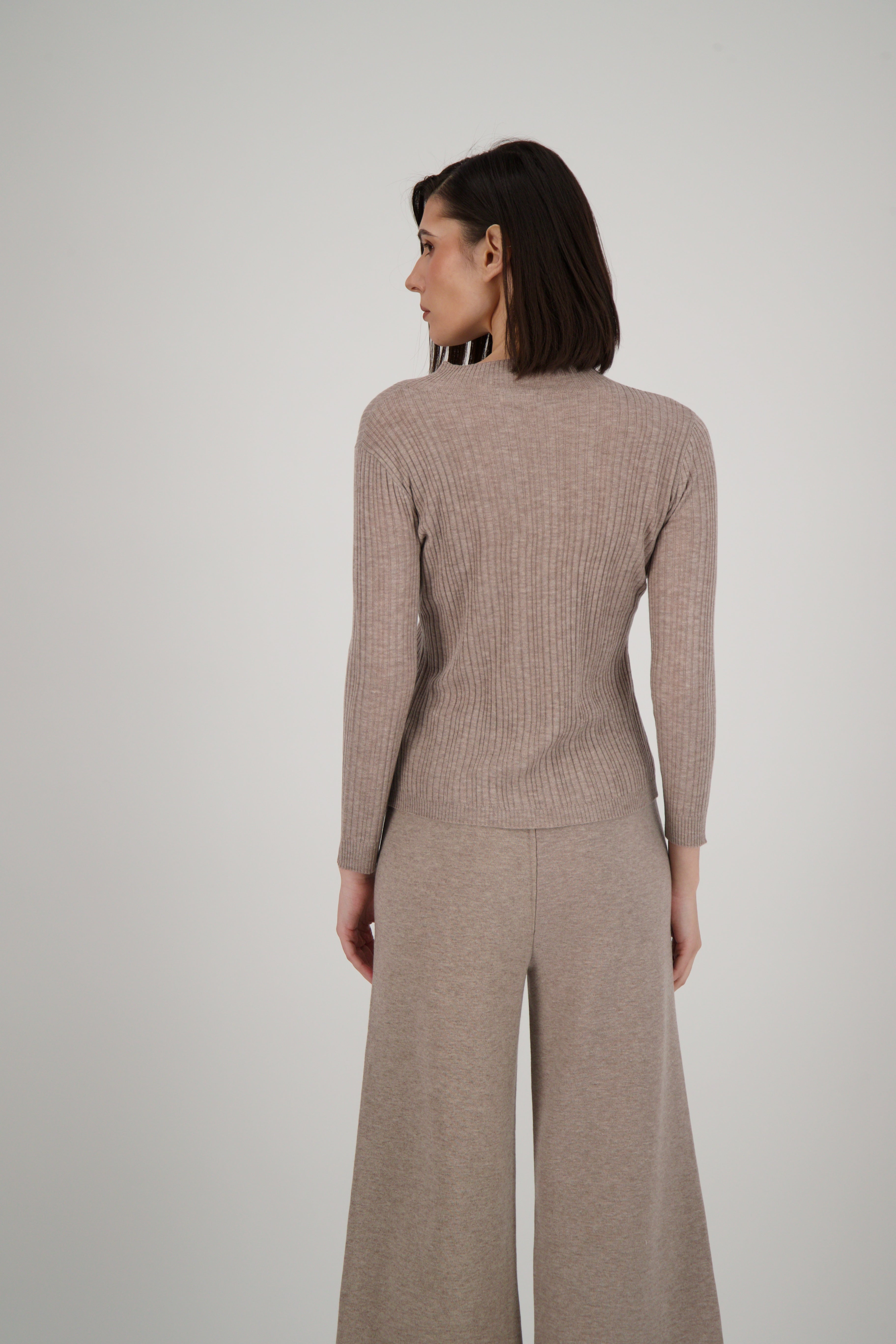 Mock Rib Sweater