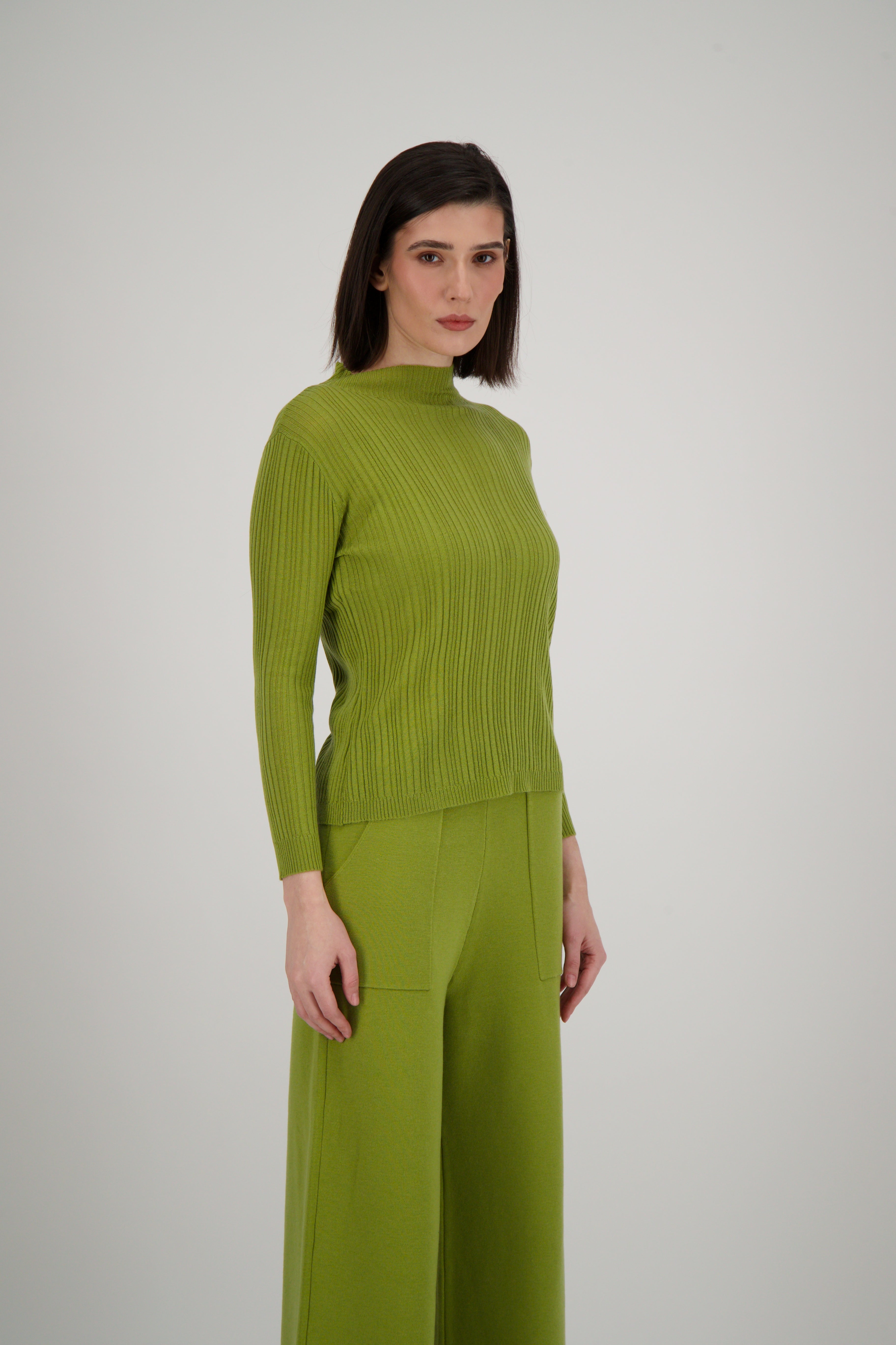Mock Rib Sweater