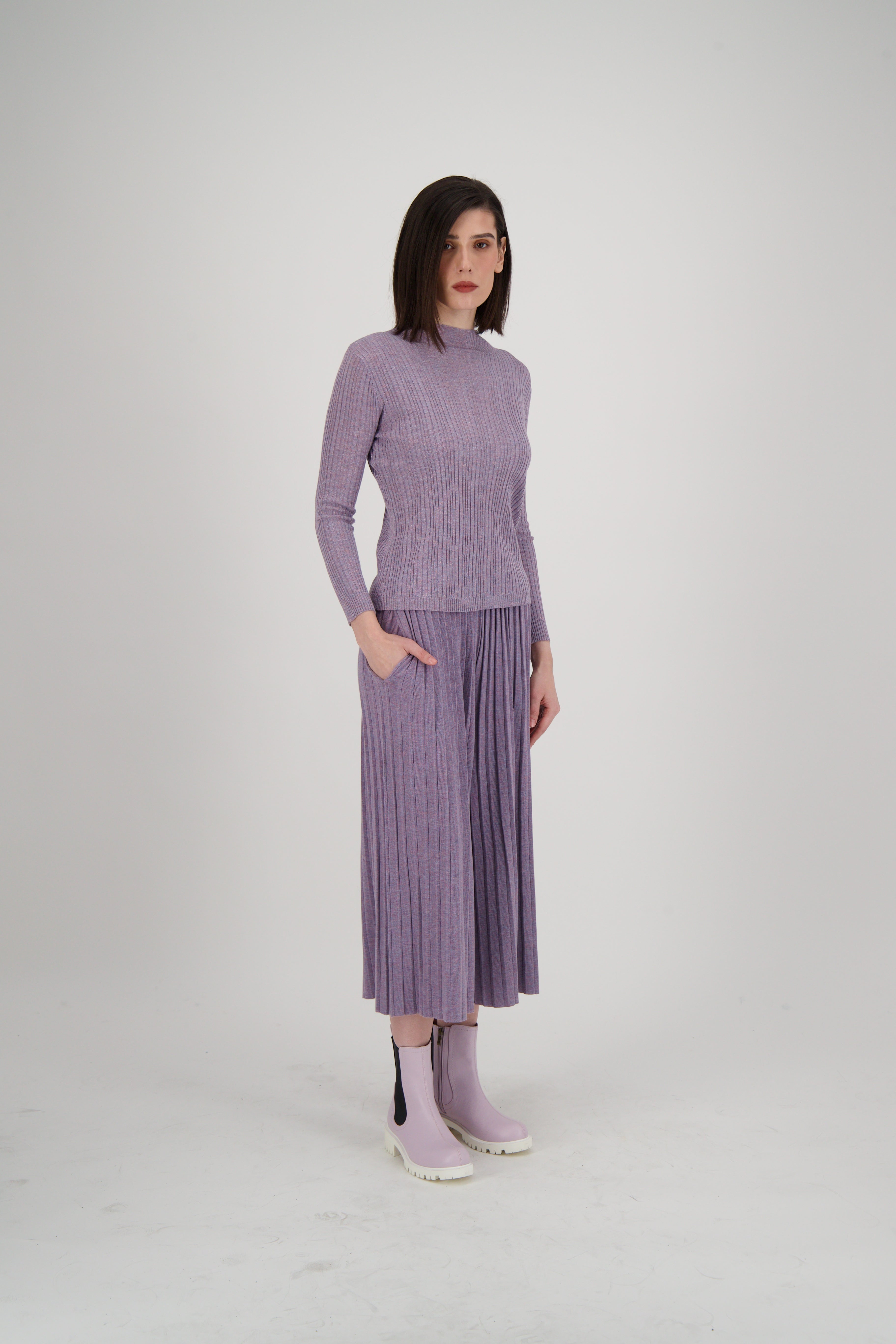 Mock Rib Sweater