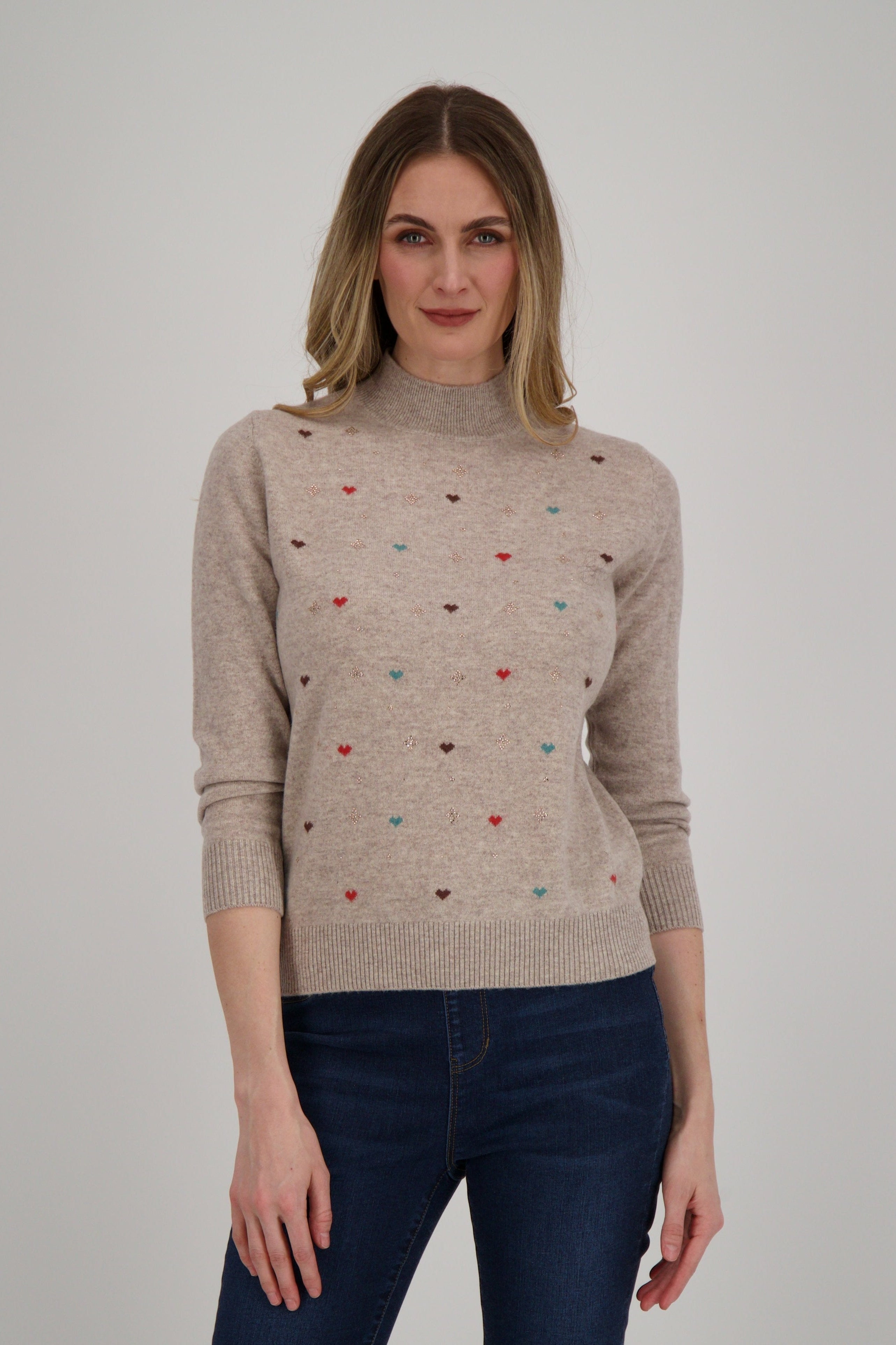 Crystal Hearts Sweater