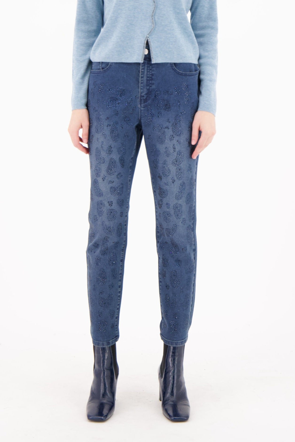 Sparkle Denim Pant