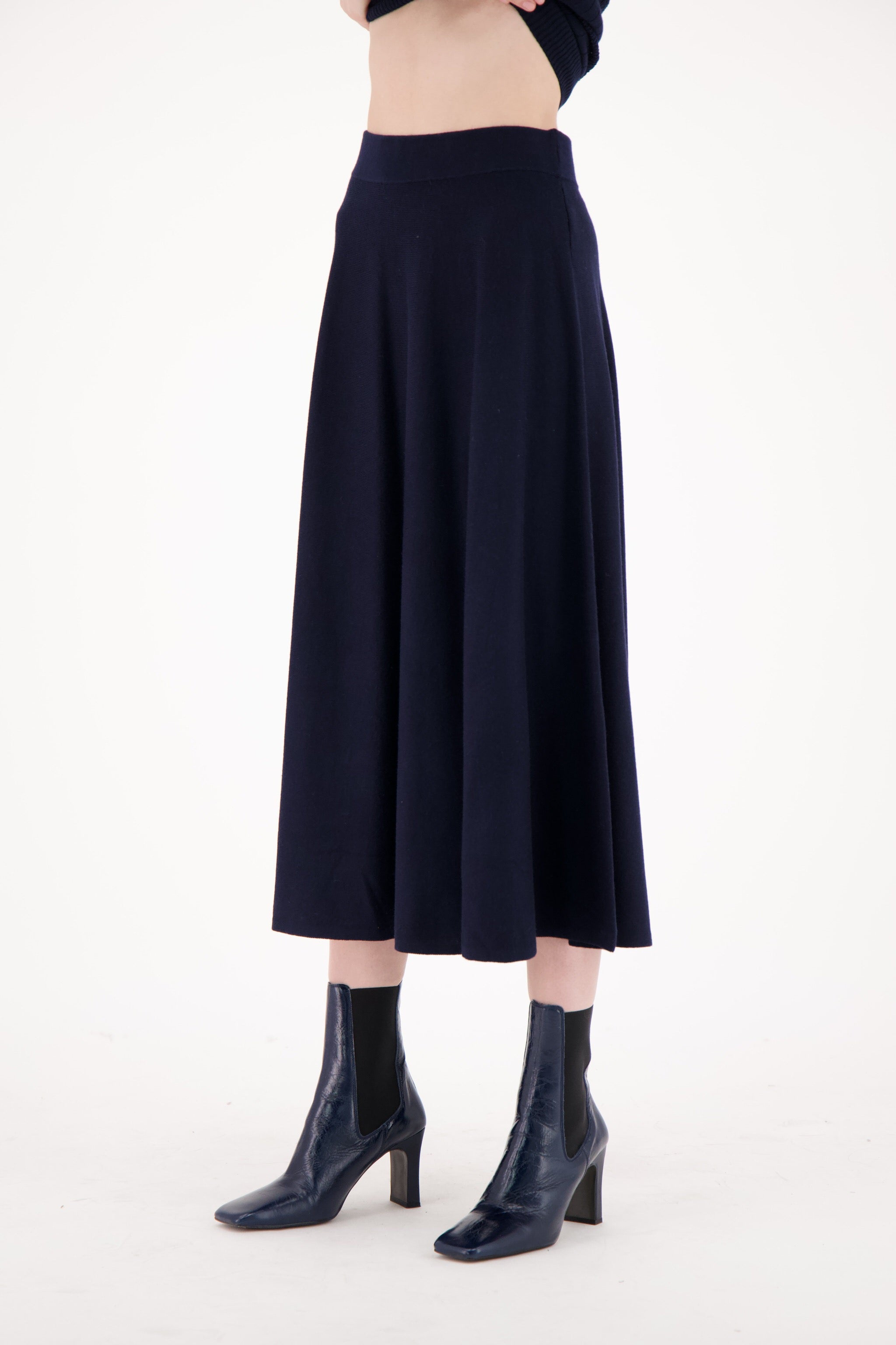 A-Line Full Knit Skirt