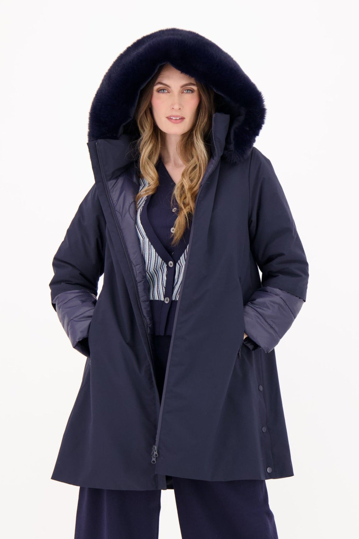 A-Line Hooded Winter Coat