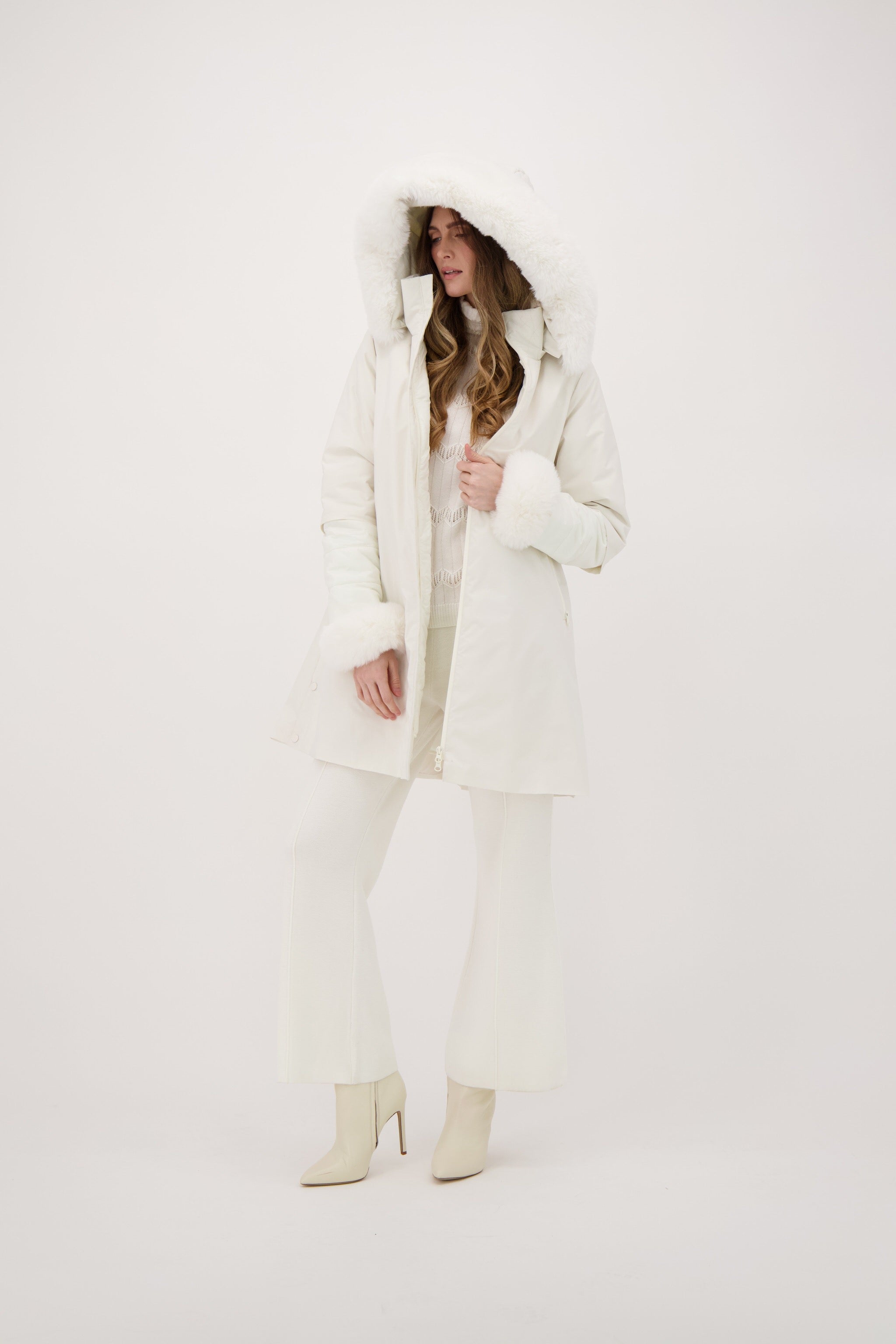 A-Line Hooded Winter Coat