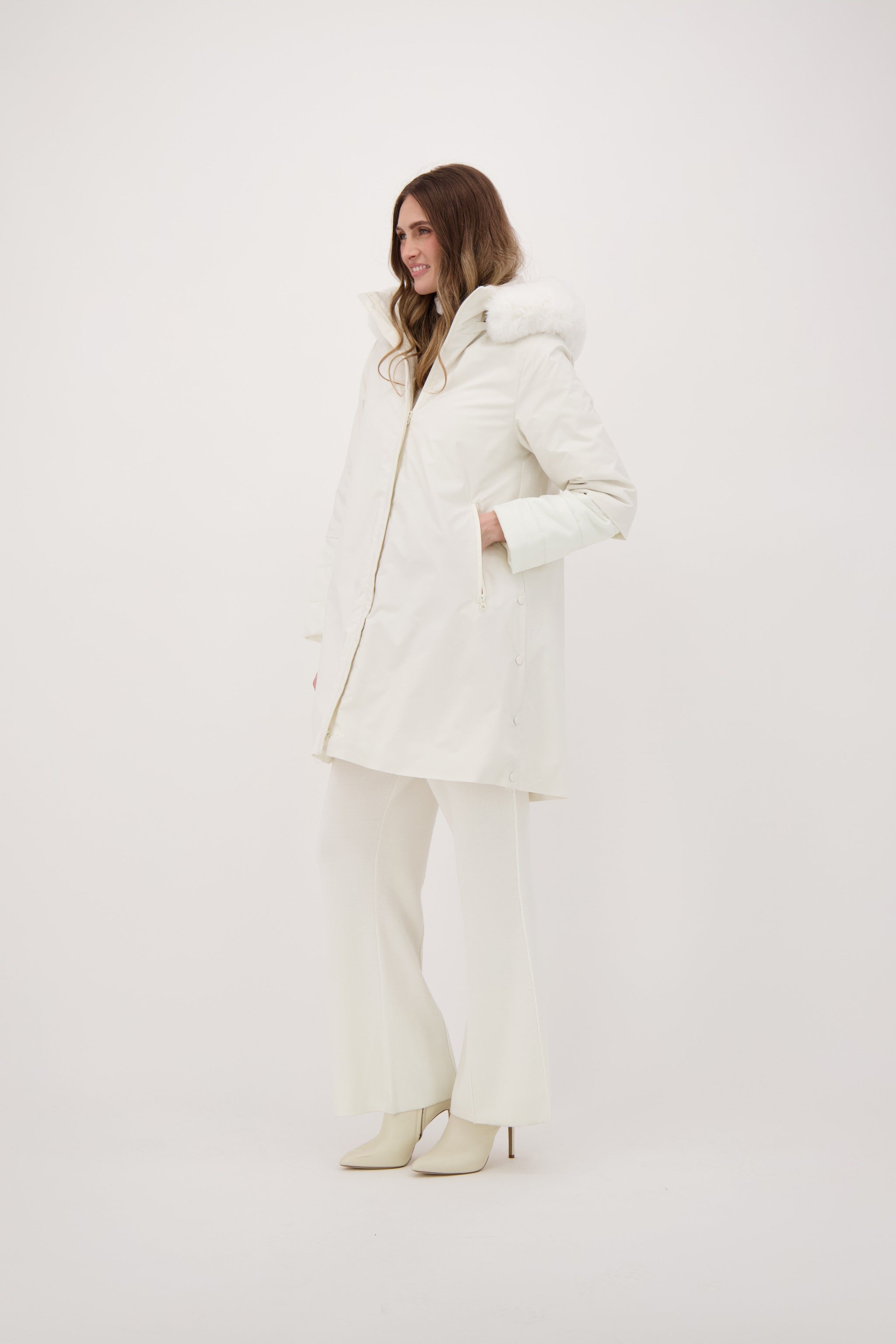 A-Line Hooded Winter Coat