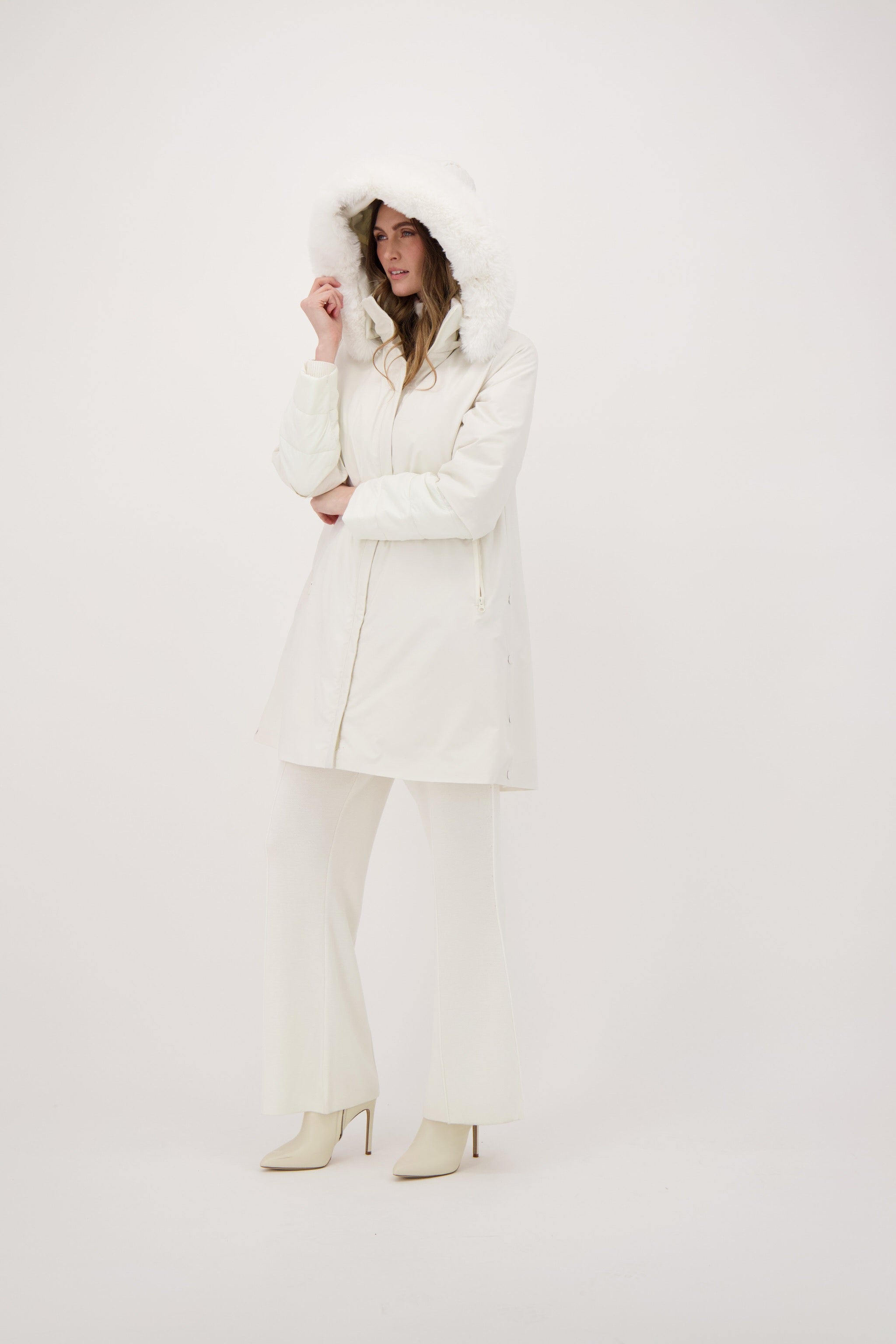 A-Line Hooded Winter Coat