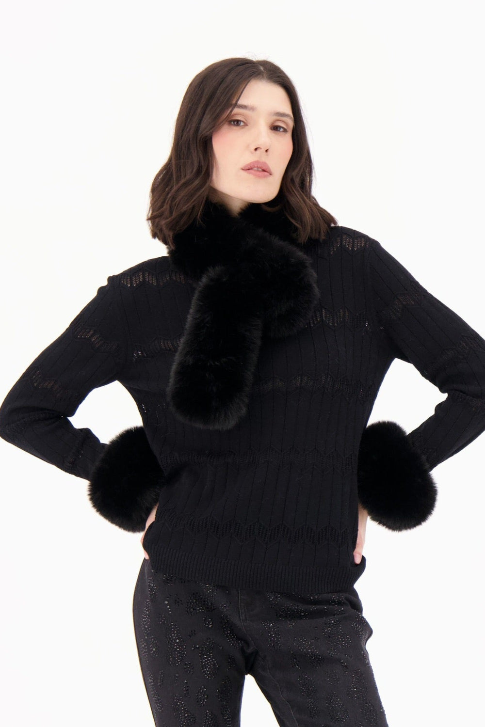 Luxe Faux Fur Cuffs