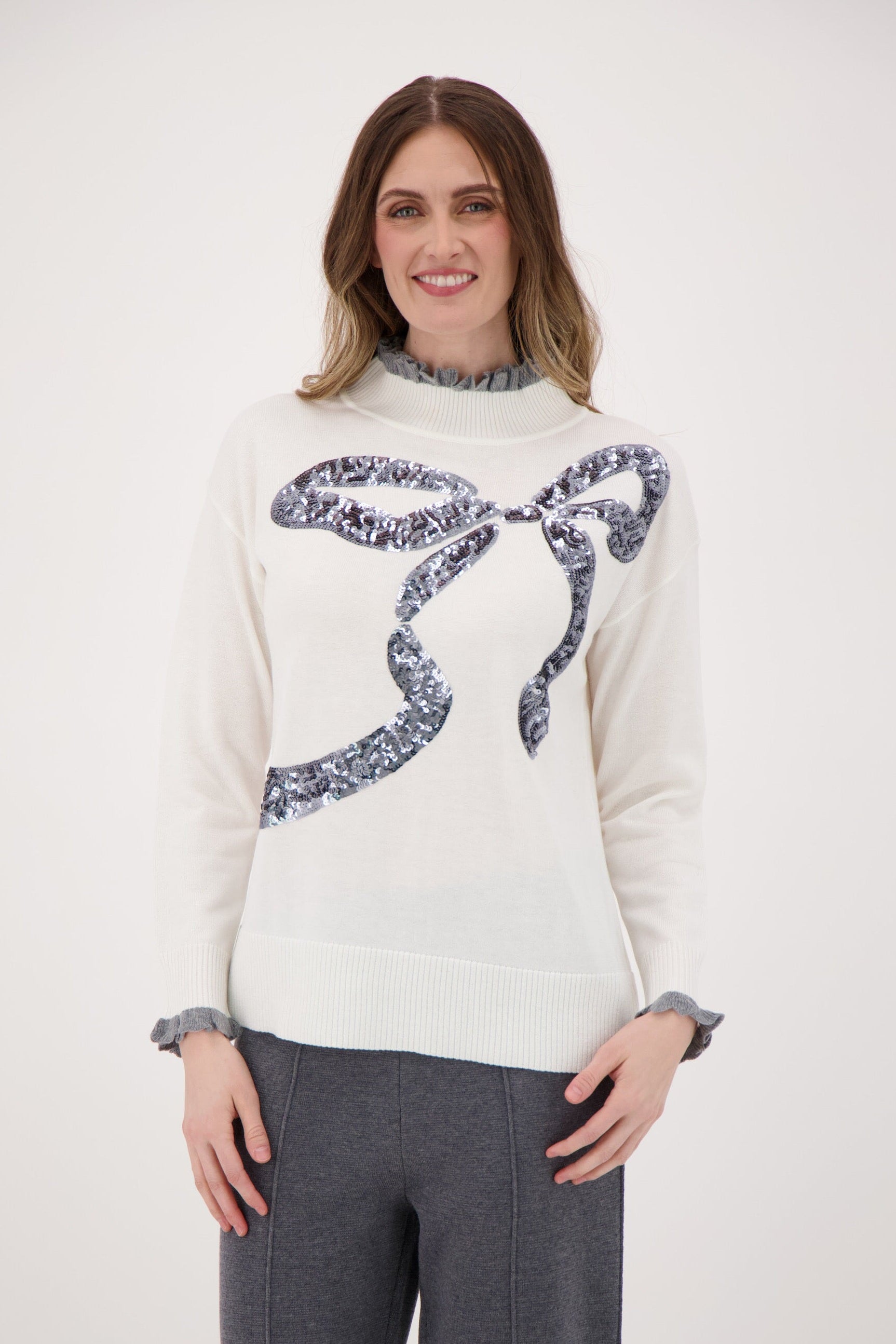 Christmas Bow Sweater