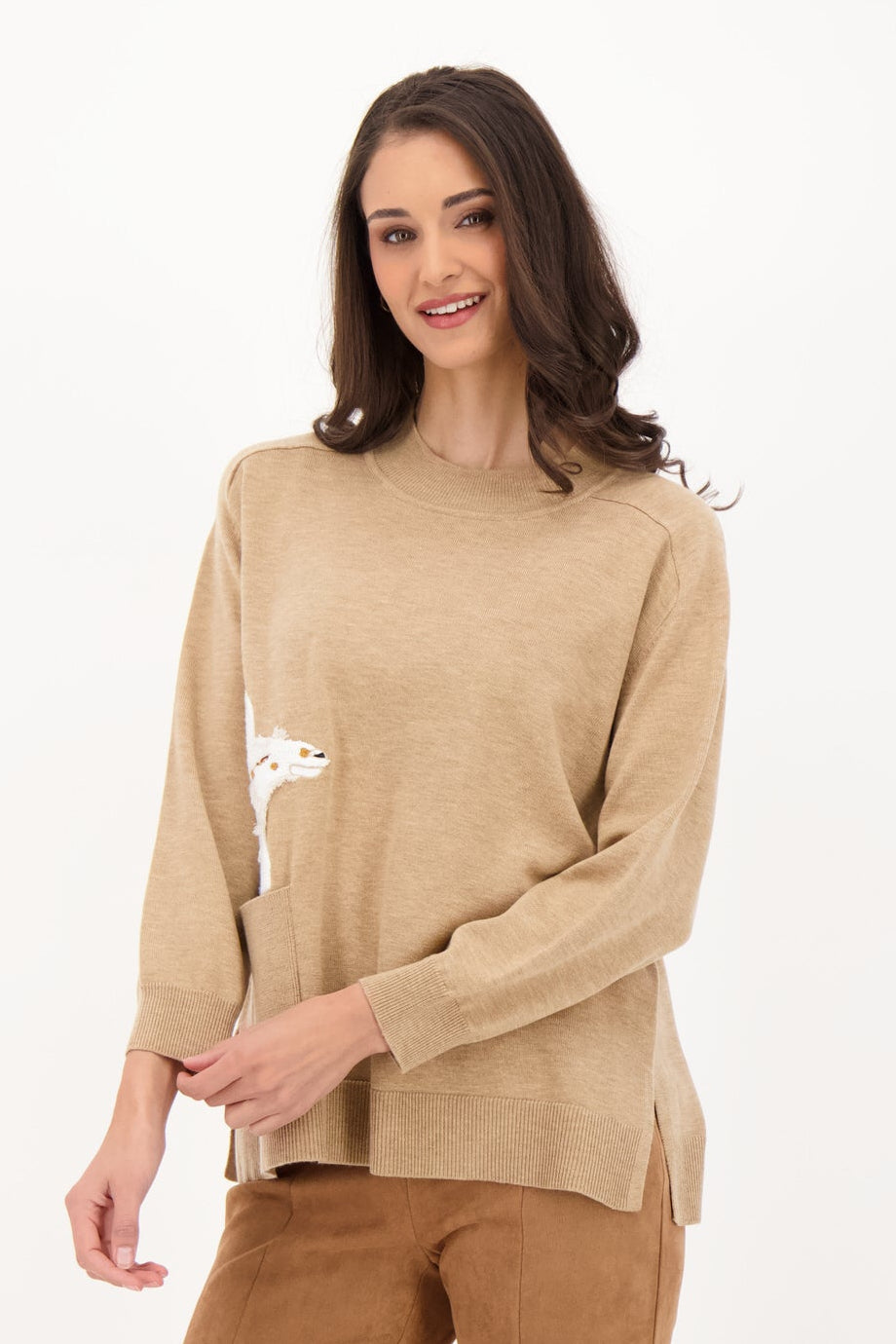 Pocket Llama Sweater