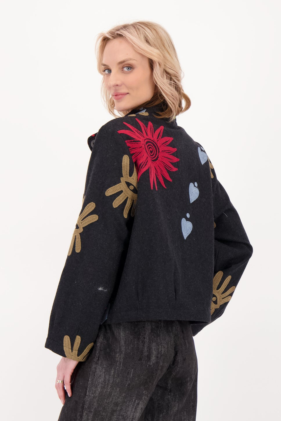 Good Luck Embroidered Jacket