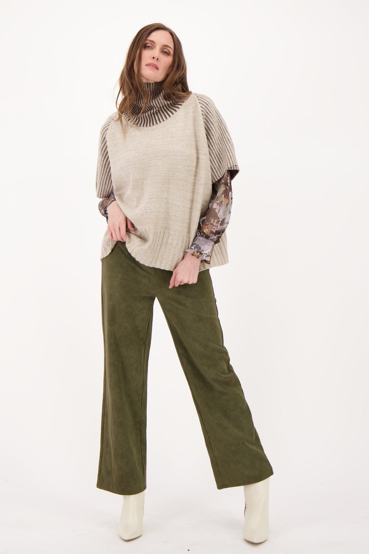 Turtle Neck Sweater Vest