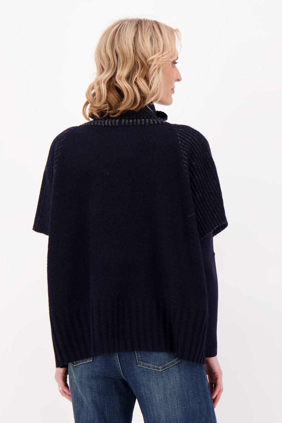 Turtle Neck Sweater Vest