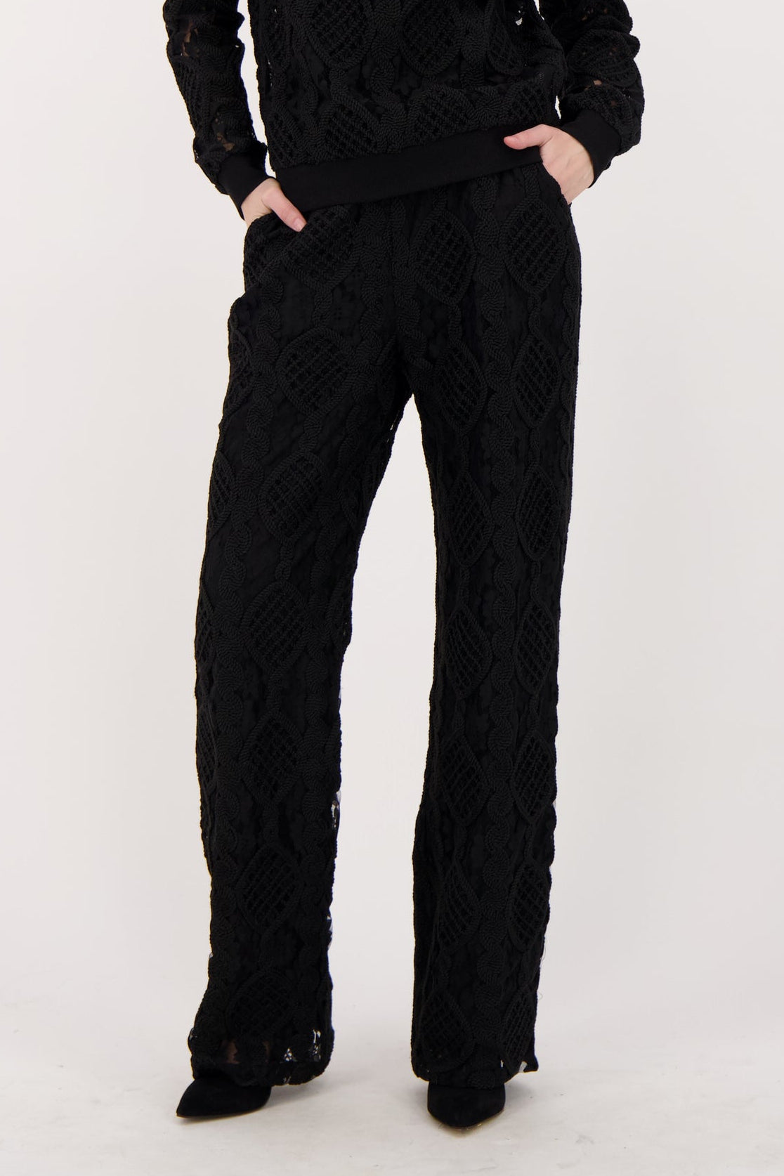 Knitted Lace Pant