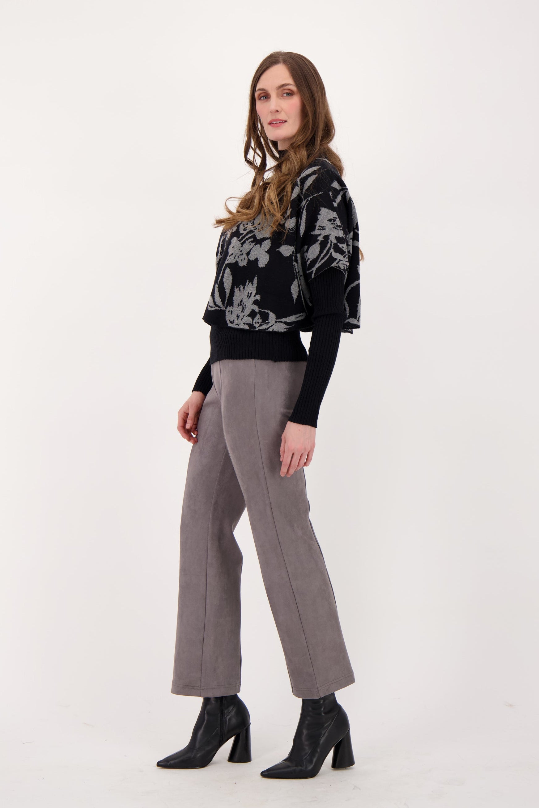 2 Piece Cape Sweater